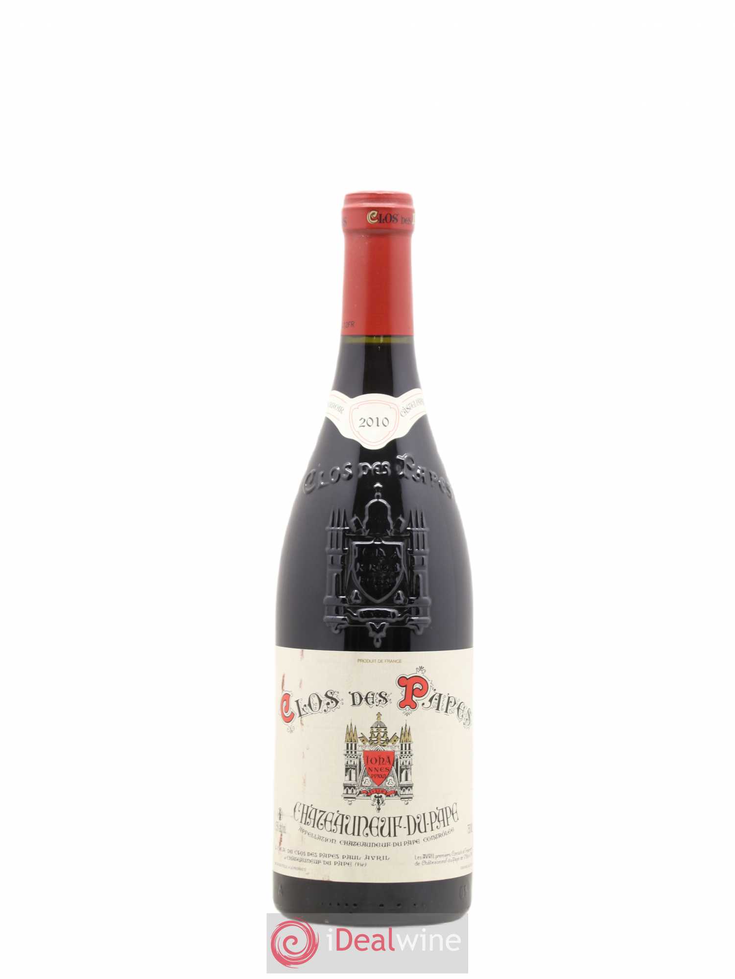 Châteauneuf-du-Pape Clos des Papes - Paul Avril 2010 - Lot de 1 bouteille - 0