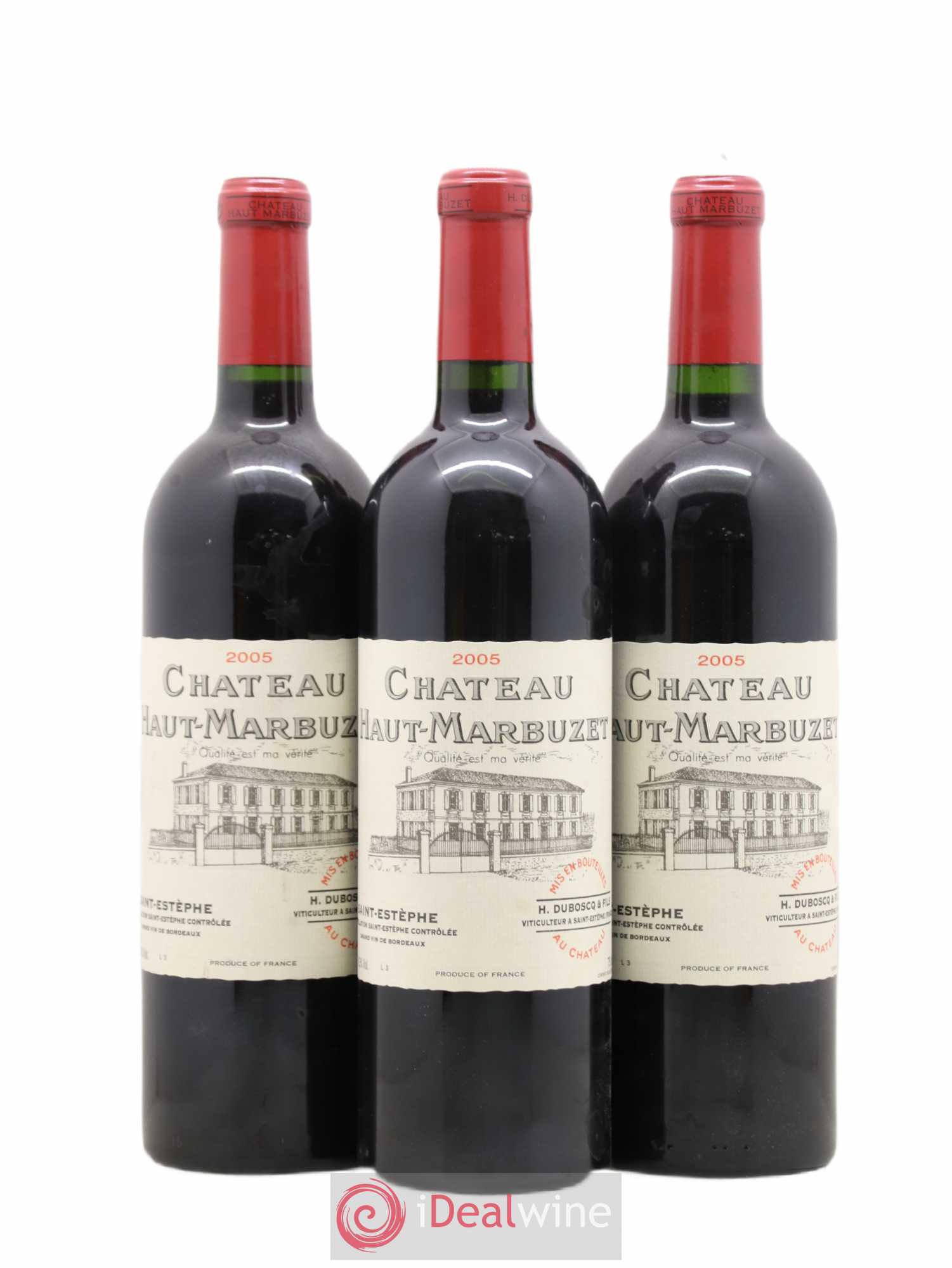 Château Haut Marbuzet 2005 - Lot de 6 bouteilles - 1