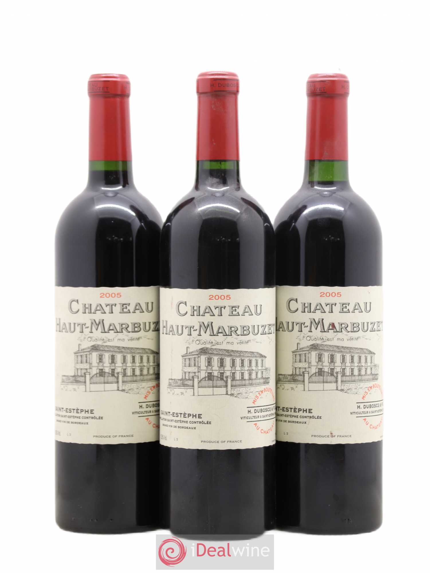 Château Haut Marbuzet 2005 - Lot de 6 bouteilles - 2