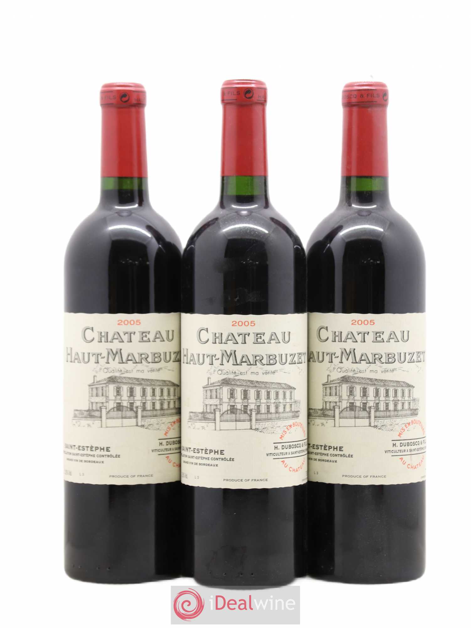 Château Haut Marbuzet 2005 - Lot de 6 bouteilles - 1