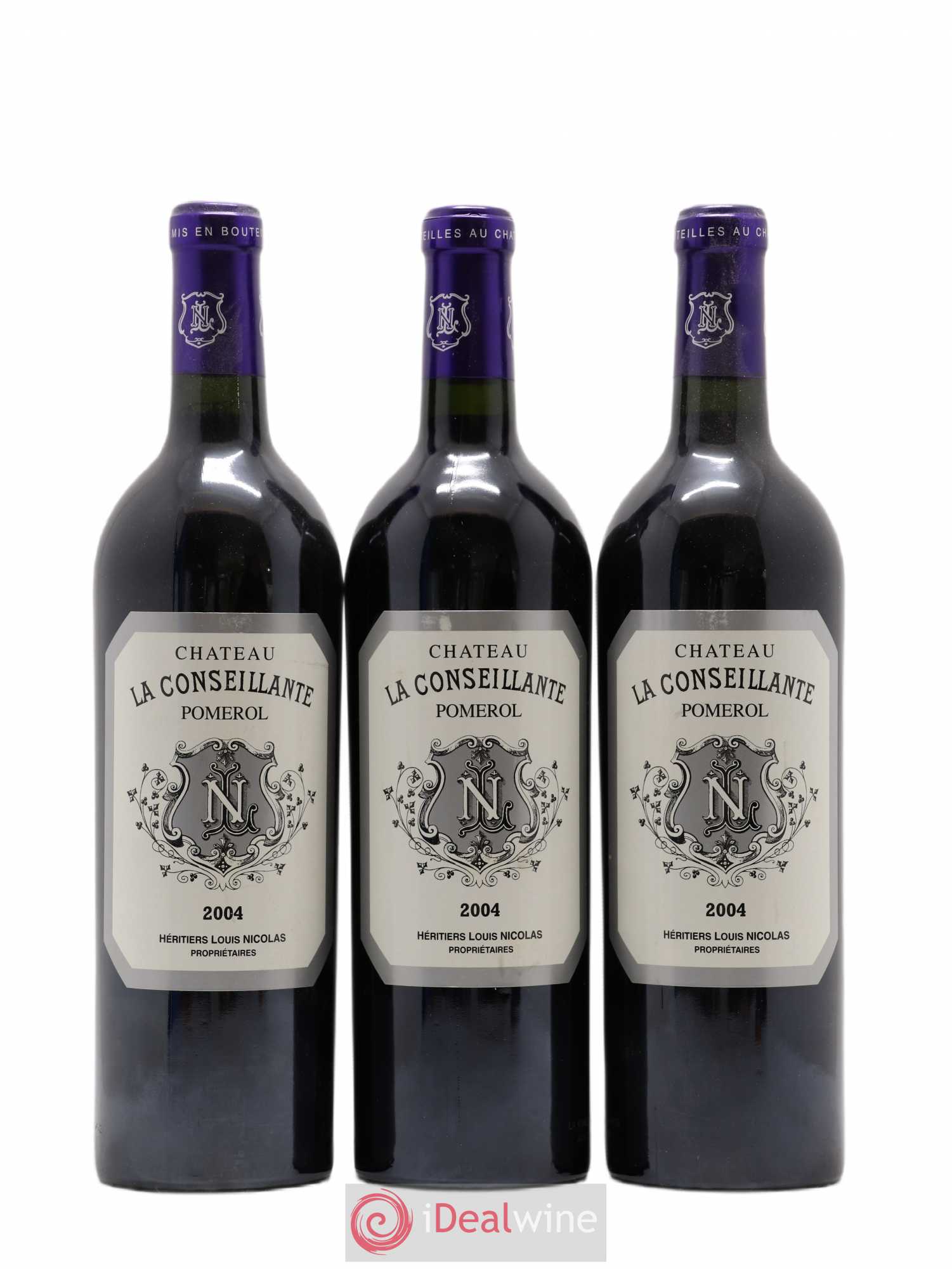 Château la Conseillante 2004 - Lot de 3 bouteilles - 0