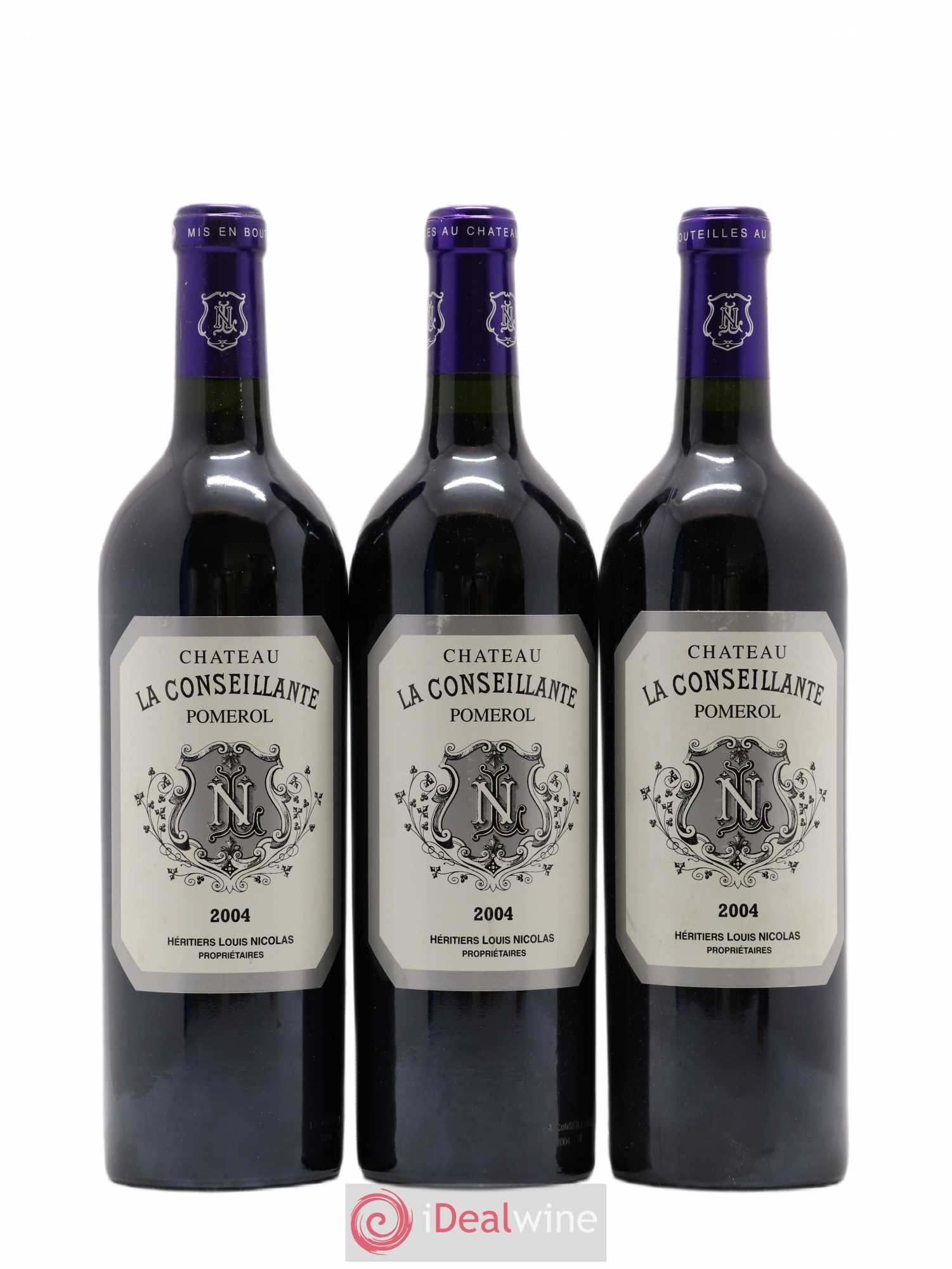 Château la Conseillante 2004 - Lot de 3 bouteilles - 0