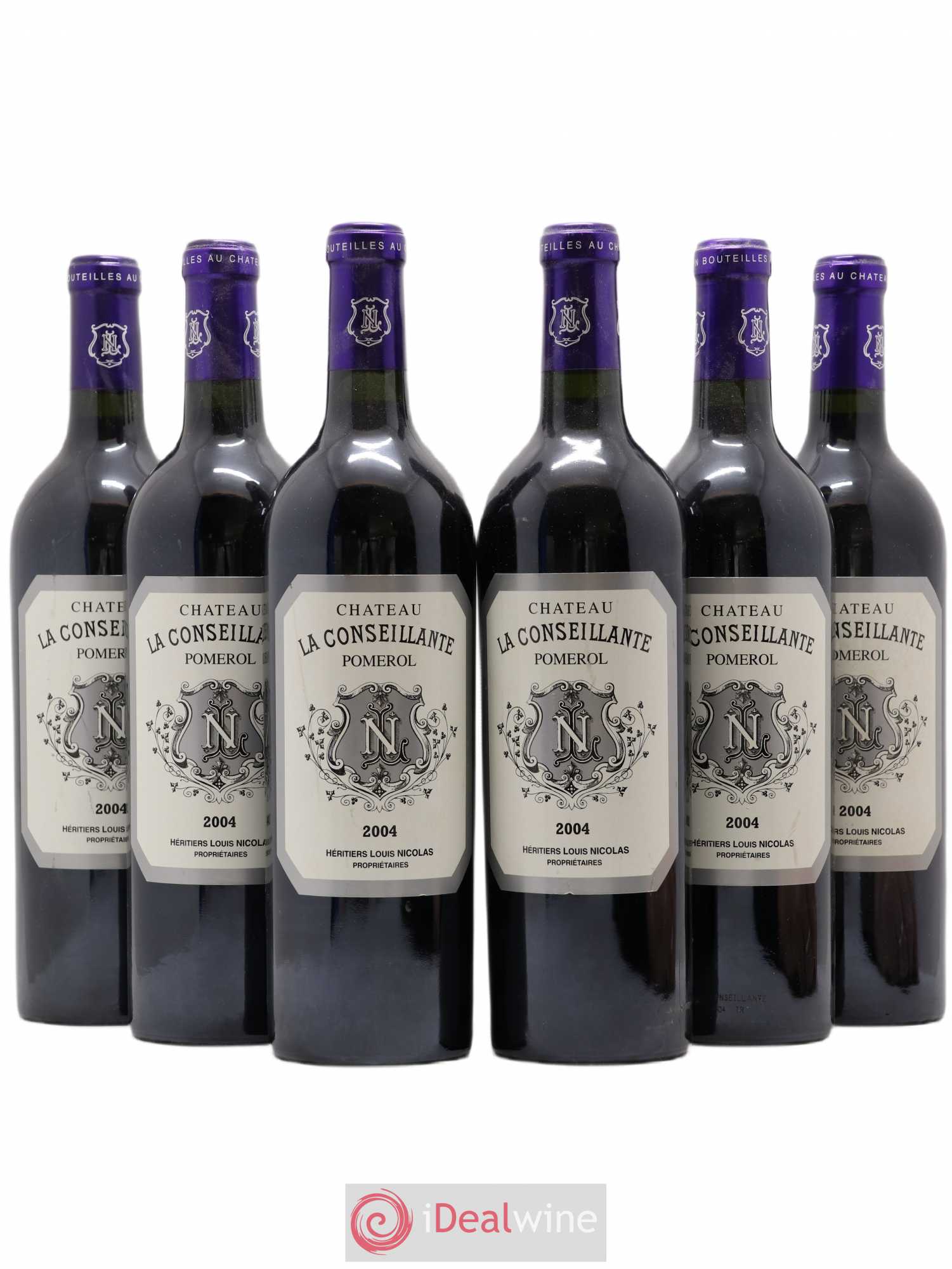 Château la Conseillante 2004 - Lot de 6 bouteilles - 0