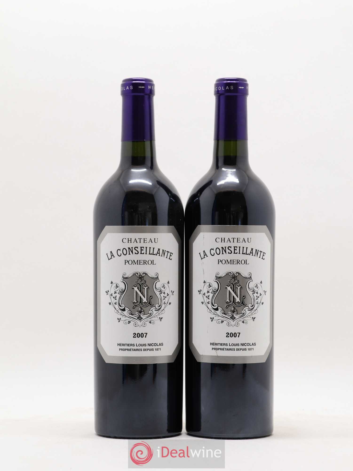 Château la Conseillante 2007 - Lot de 2 bouteilles - 0