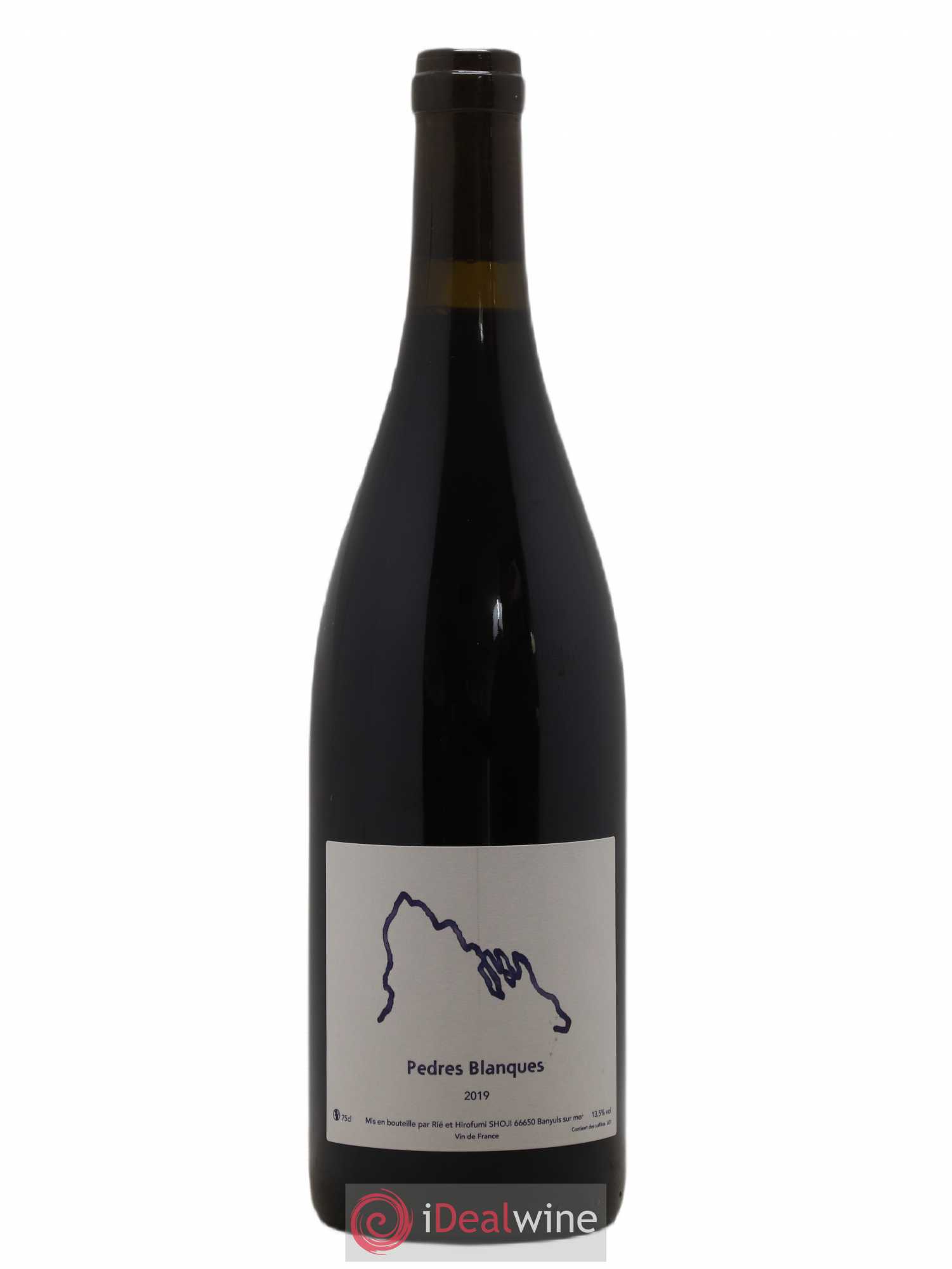 Vin de France Pedres Blanques Rié et Hirofumi Shoji 2019 - Lot de 1 bouteille - 0