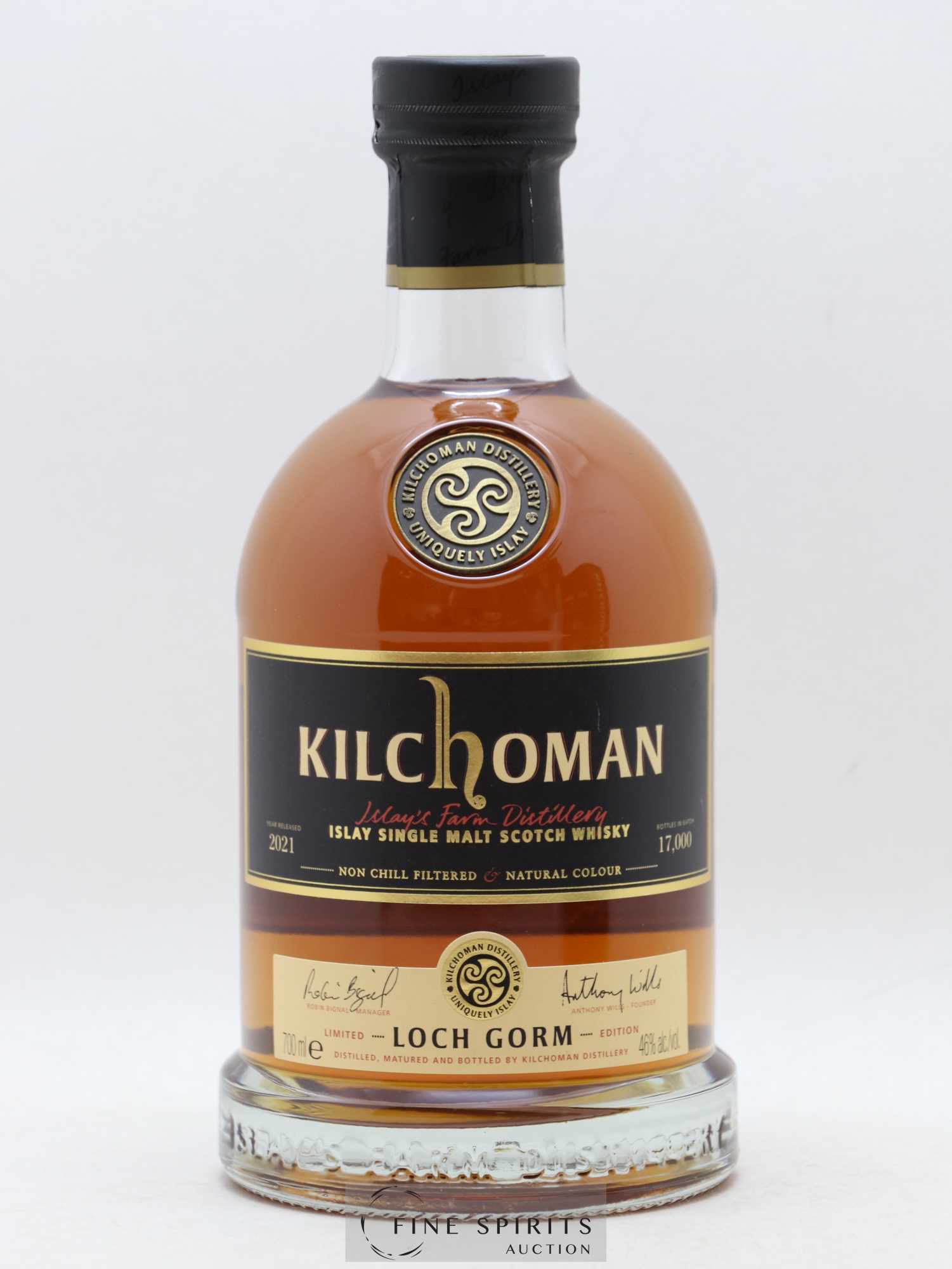 Kilchoman Of. Loch Gorm One of 17000 - 2021 Release - Lot de 1 bouteille - 1