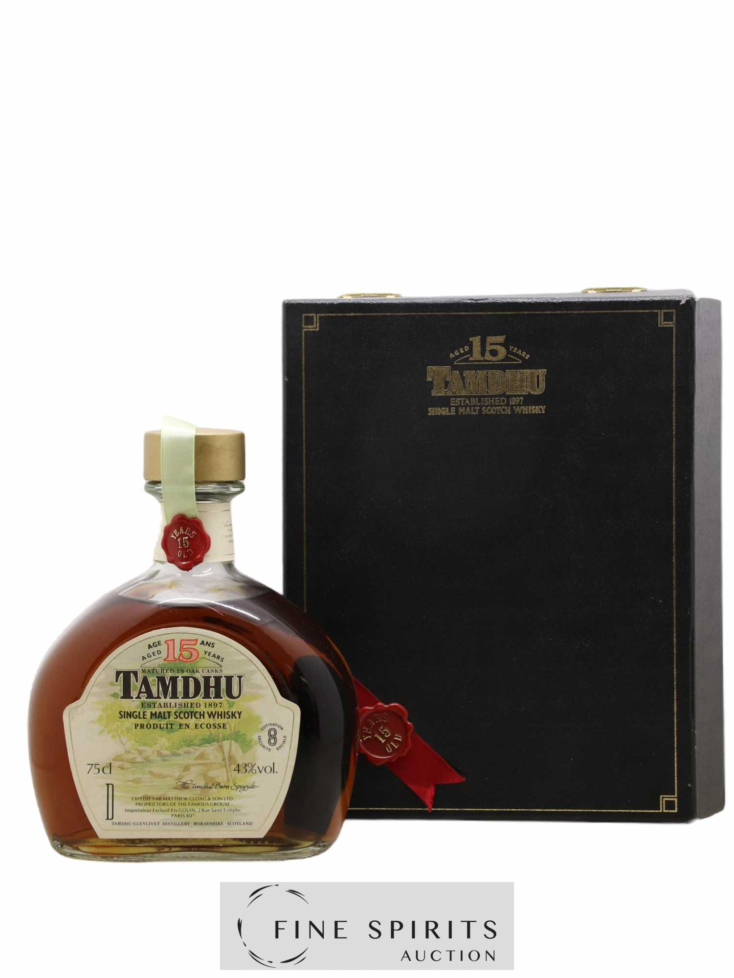 Tamdhu 15 years Of. Matured in Oak Casks Dumpy Decanter - Posten von 1 Flasche - 0