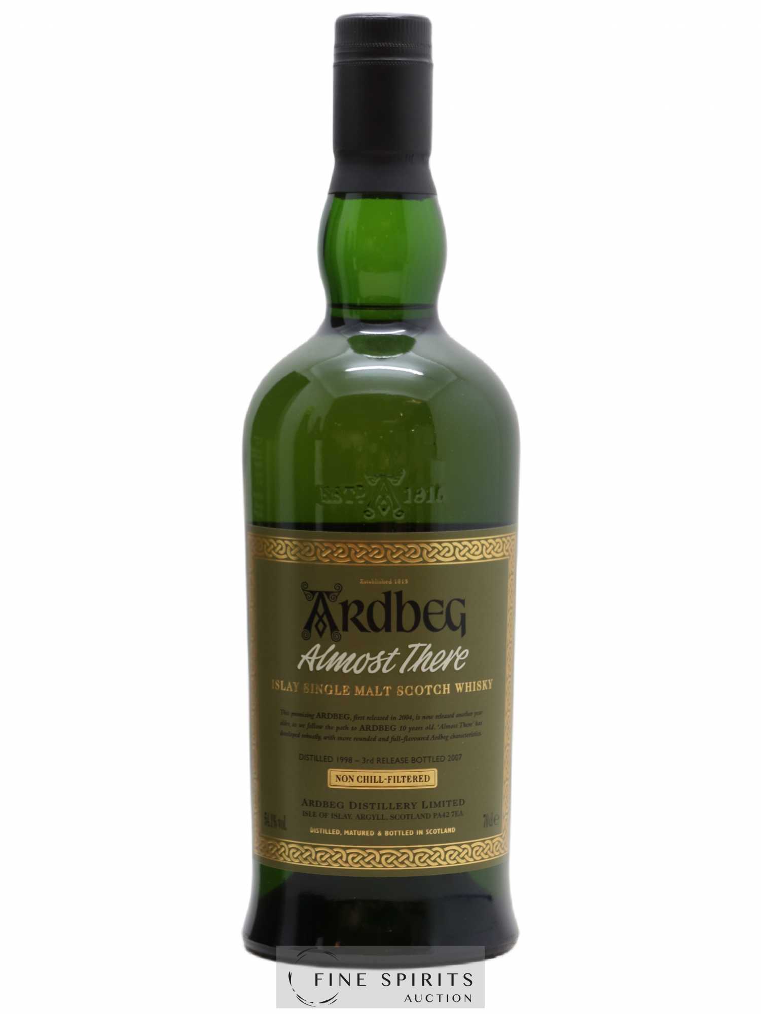 Ardbeg 1998 Of. Almost There 3rd Release - Committee Approved - bottled 2007 - Posten von 1 Flasche - 1