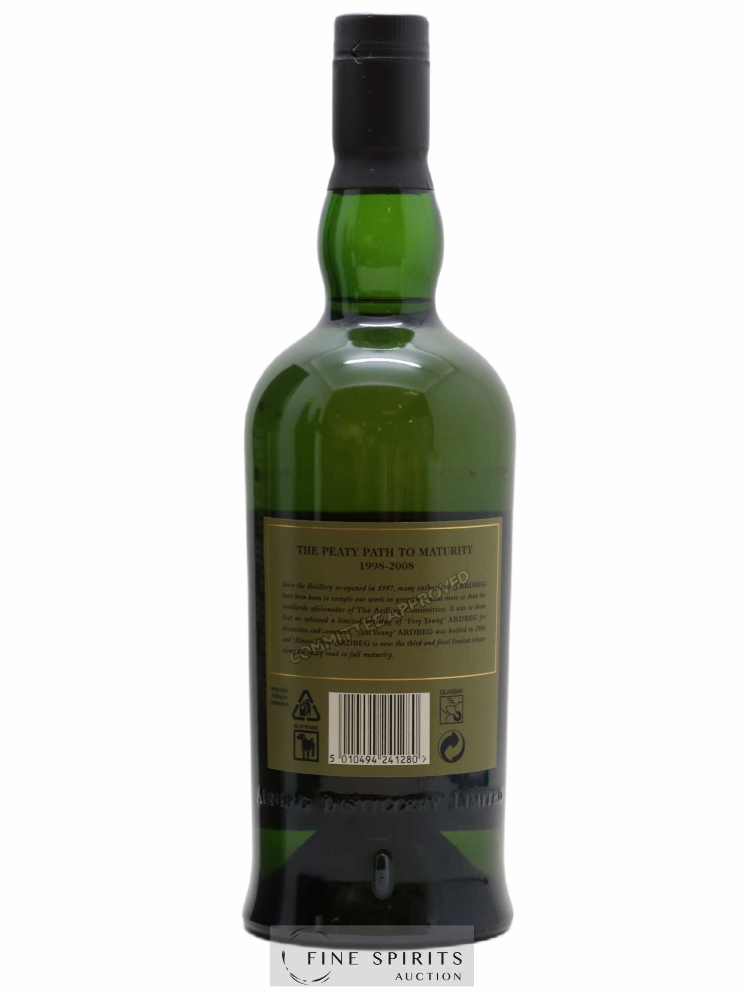 Ardbeg 1998 Of. Almost There 3rd Release - Committee Approved - bottled 2007 - Posten von 1 Flasche - 2