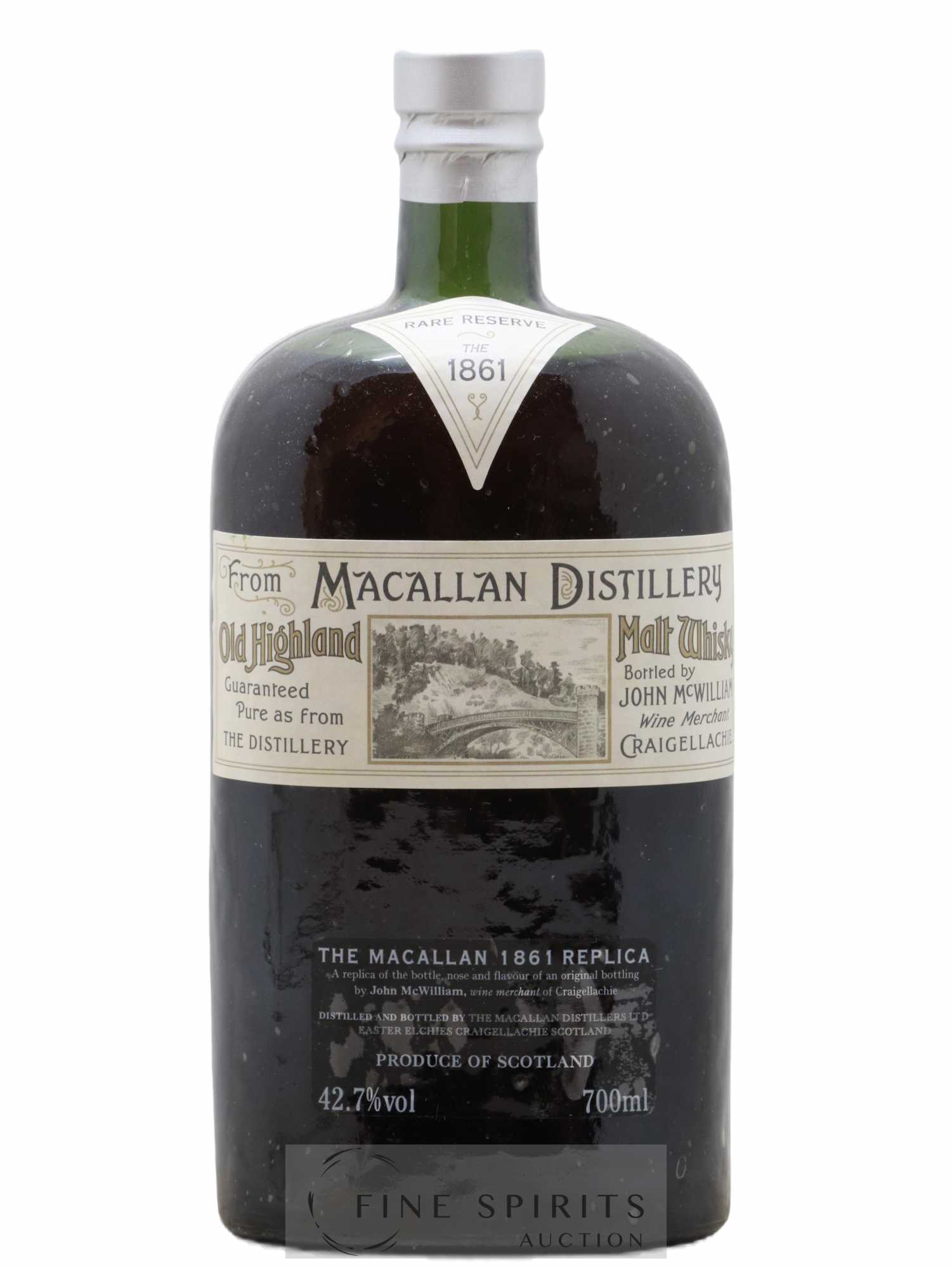 Macallan (The) 1861 Of. Replica - Lotto di 1 bottiglia - 1