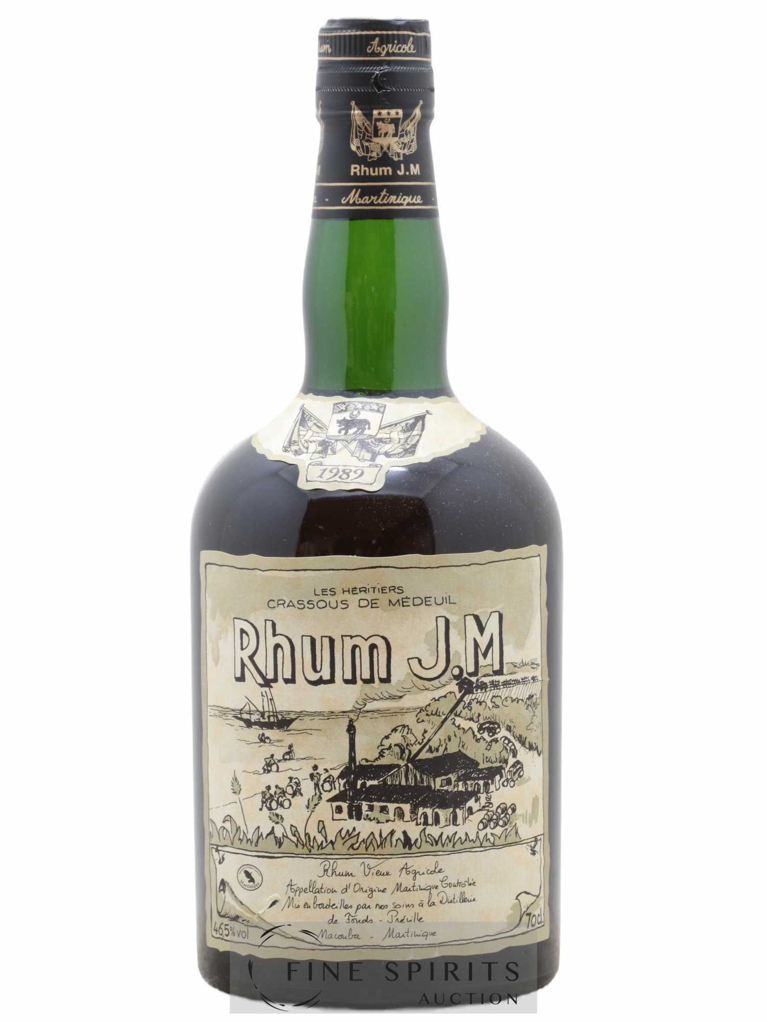J.M 1989 Of. - Posten von 1 Flasche - 1