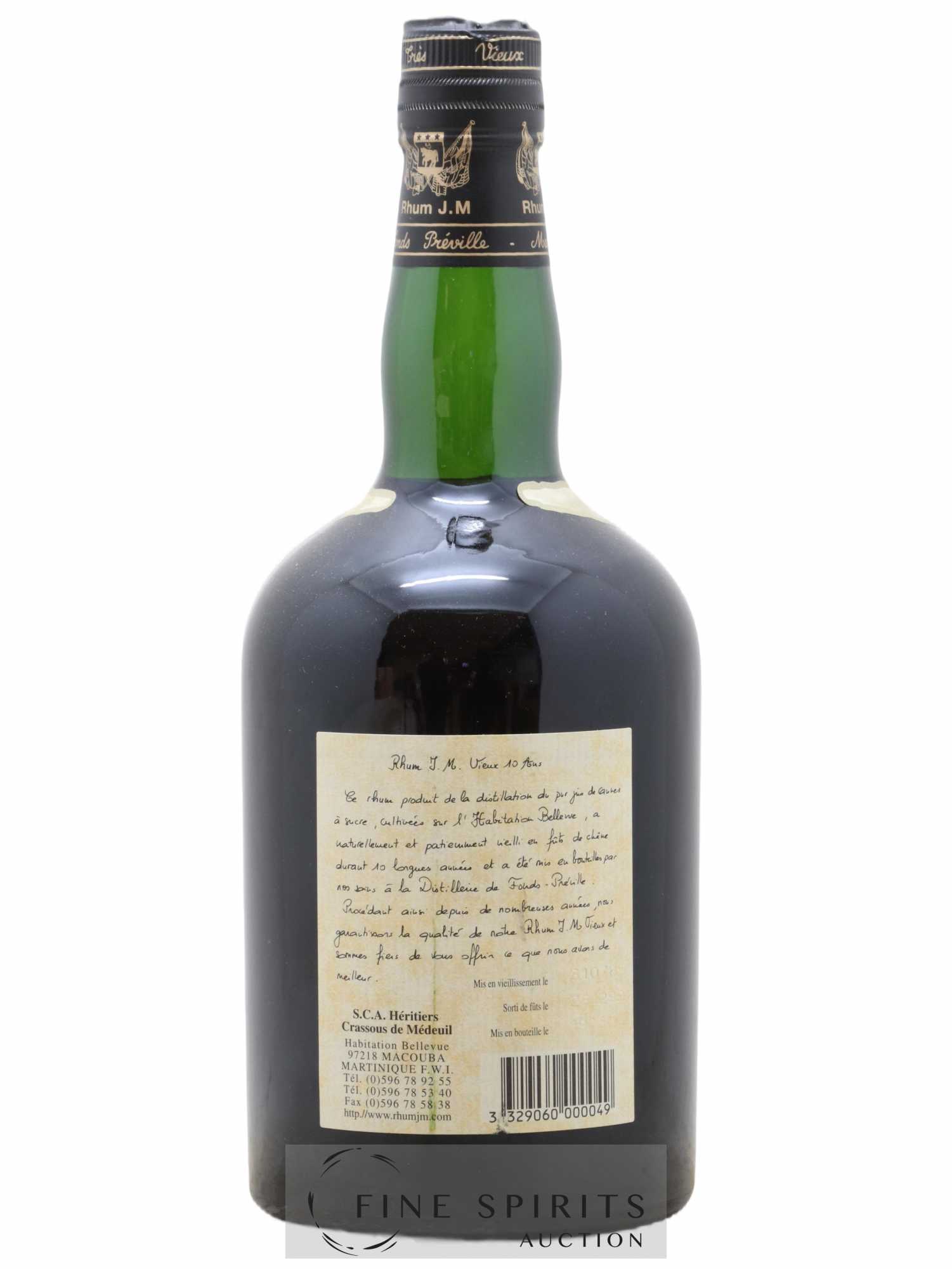 J.M 1989 Of. - Posten von 1 Flasche - 2