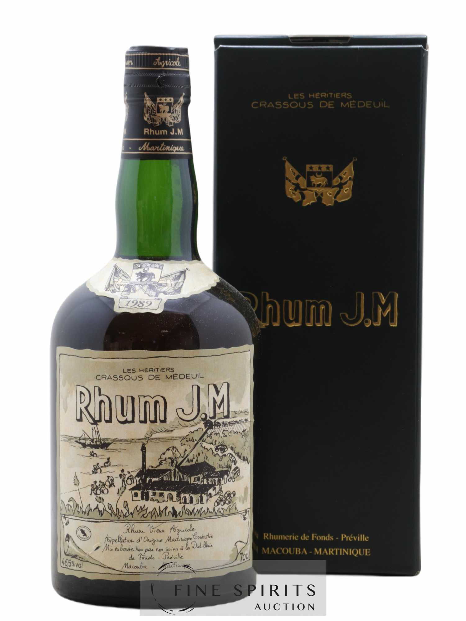 J.M 1989 Of. - Posten von 1 Flasche - 0