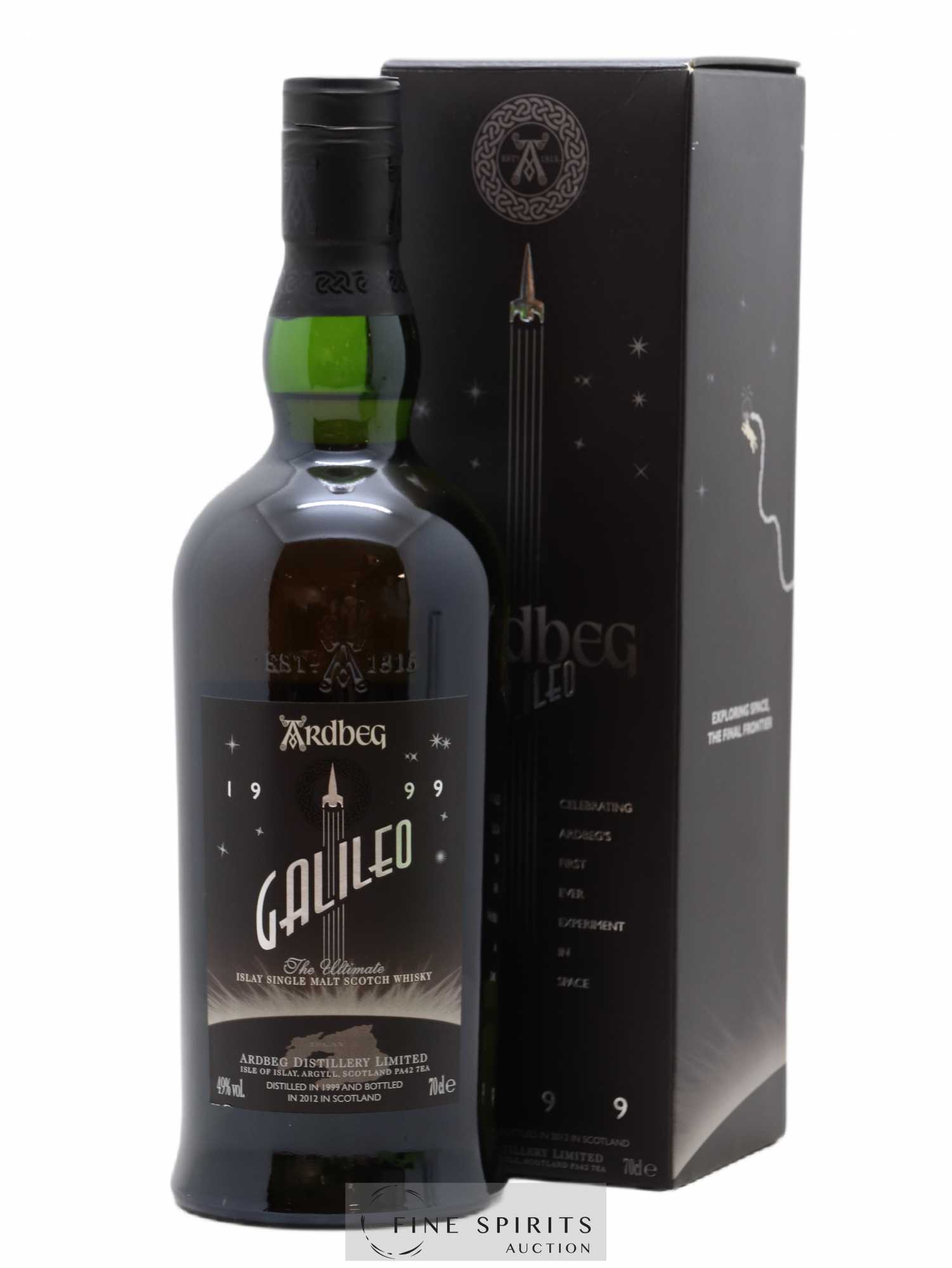 Ardbeg 1999 Of. Galileo - Space bottled in 2012 The Ultimate - Lot de 1 bouteille - 0