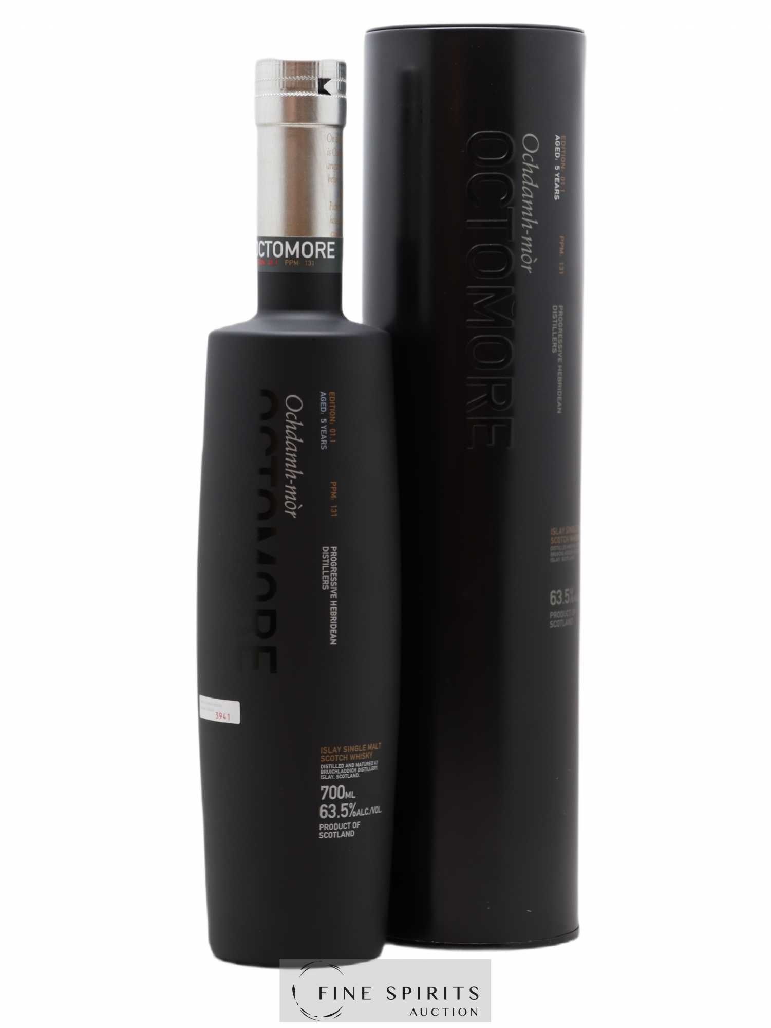 Octomore 5 years Of. Edition 01.1 - Lot de 1 bouteille - 0