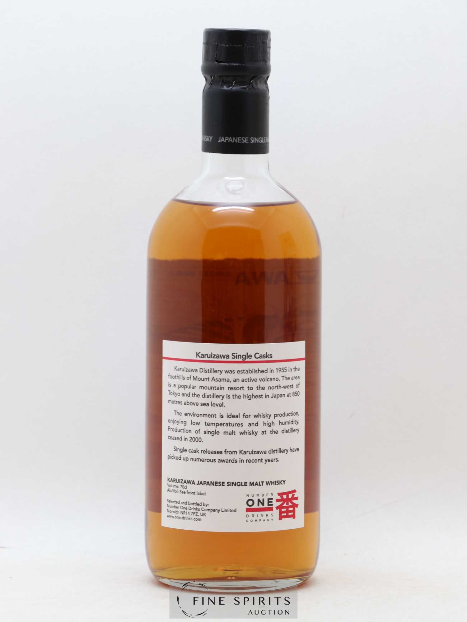 Karuizawa 2000 Of. Sherry Butt - Cask n°166 - bottled 2013 LMDW - Lot de 1 bouteille - 2