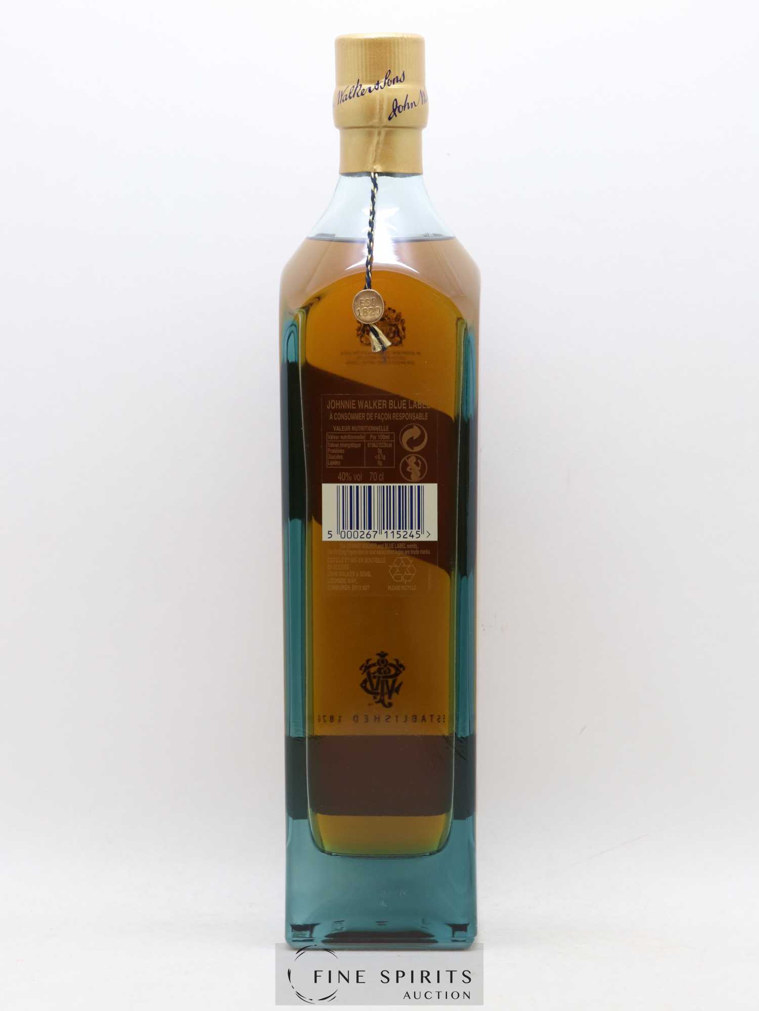 Johnnie Walker Of. Blue Label (70 cl.) - Lot de 1 bouteille - 1