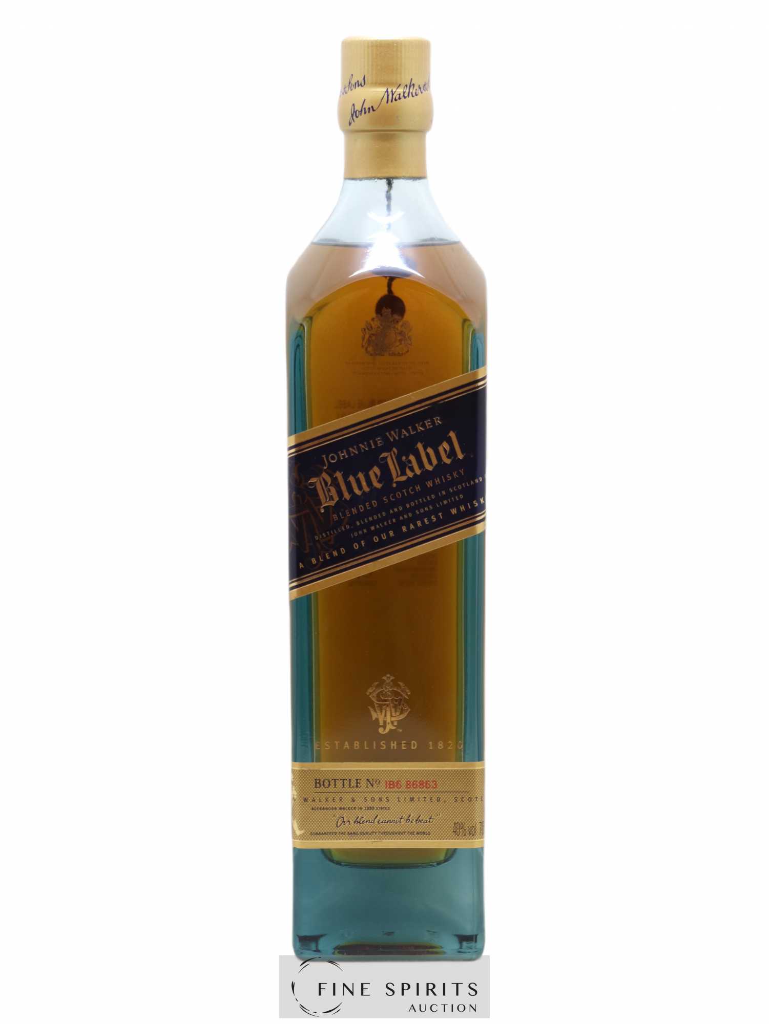 Johnnie Walker Of. Blue Label (70 cl.) - Lot de 1 bouteille - 0