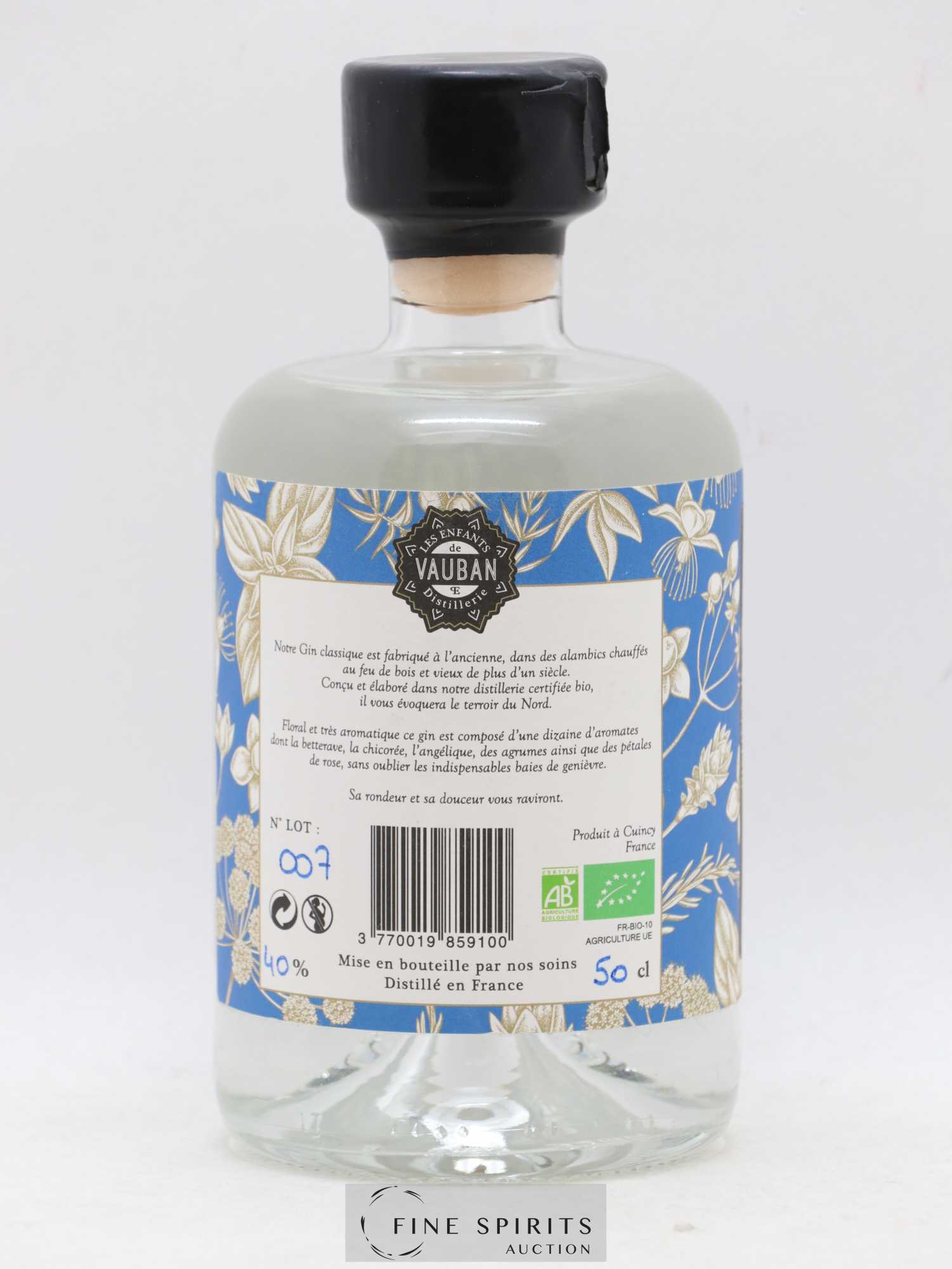 Les Enfants de Vauban Of. Lot n°007  (sans prix de réserve) - Lot de 1 bouteille - 1