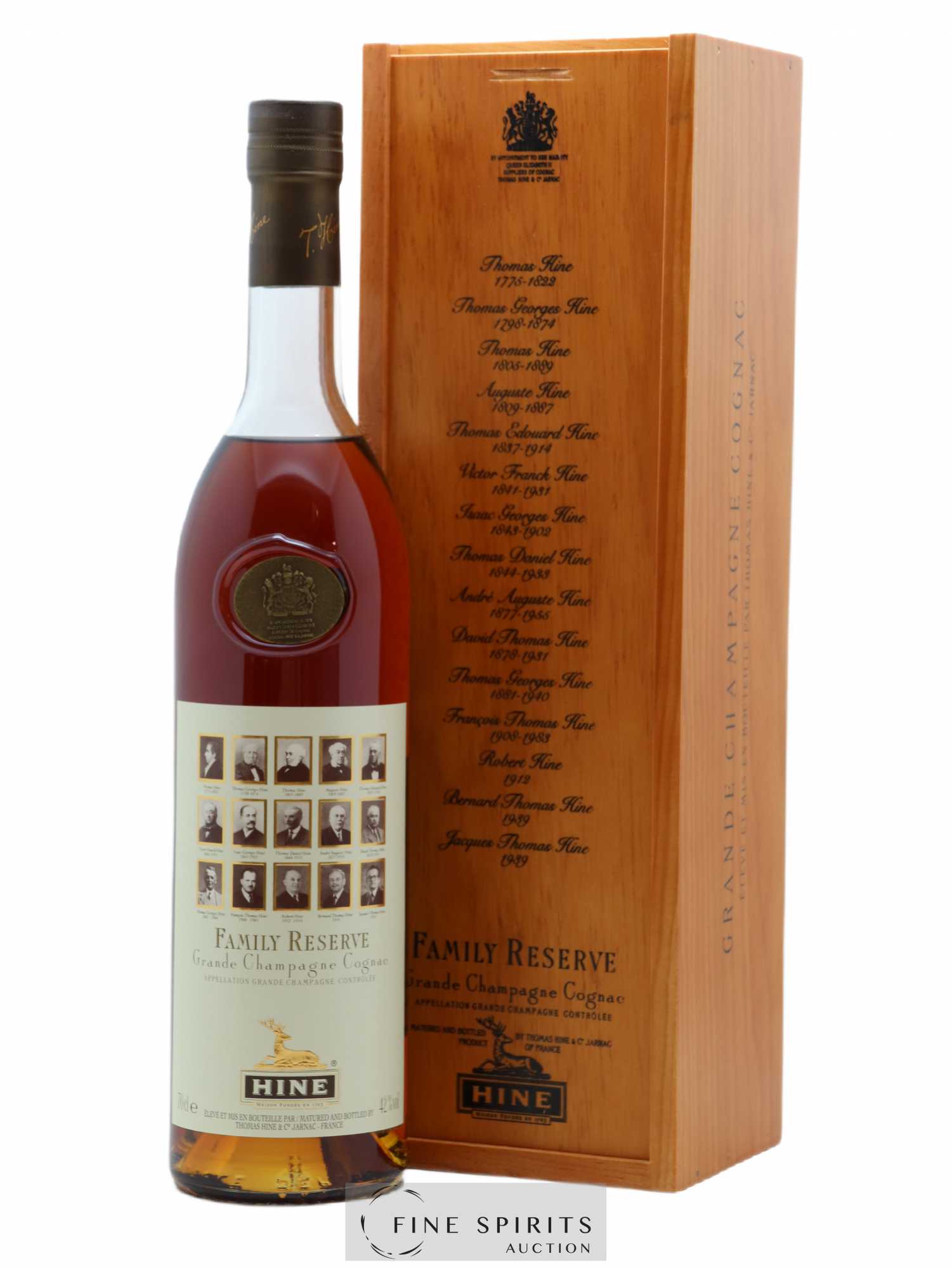 Hine Of. Family Reserve - Lot de 1 bouteille - 0