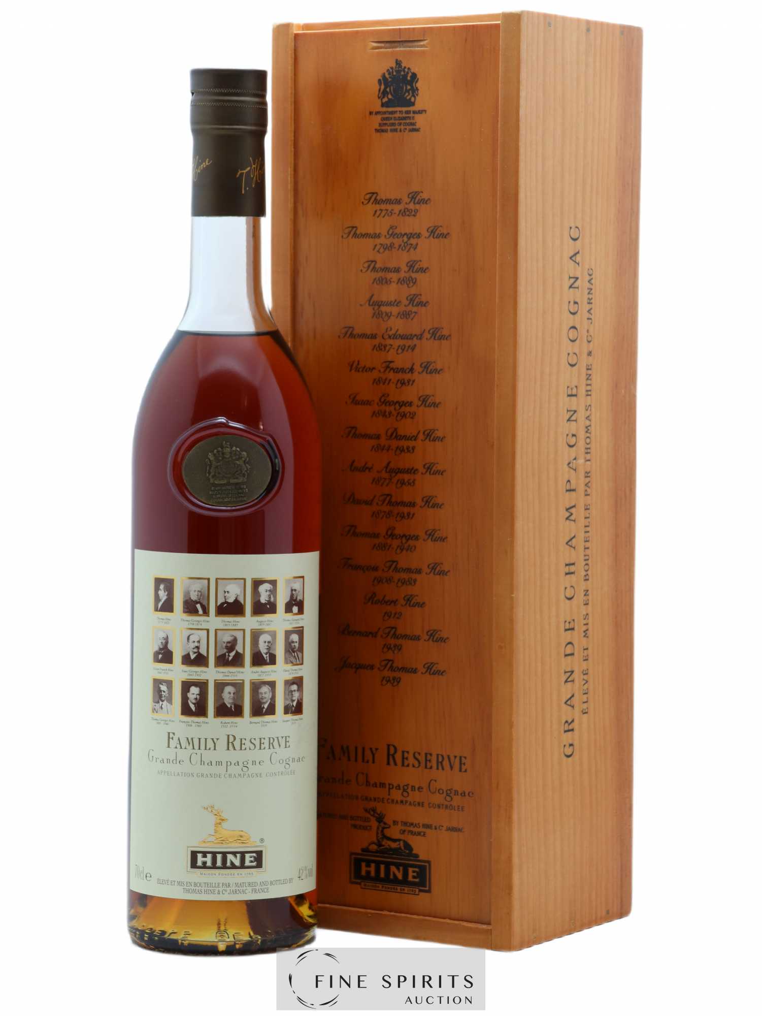 Hine Of. Family Reserve - Lot de 1 bouteille - 0