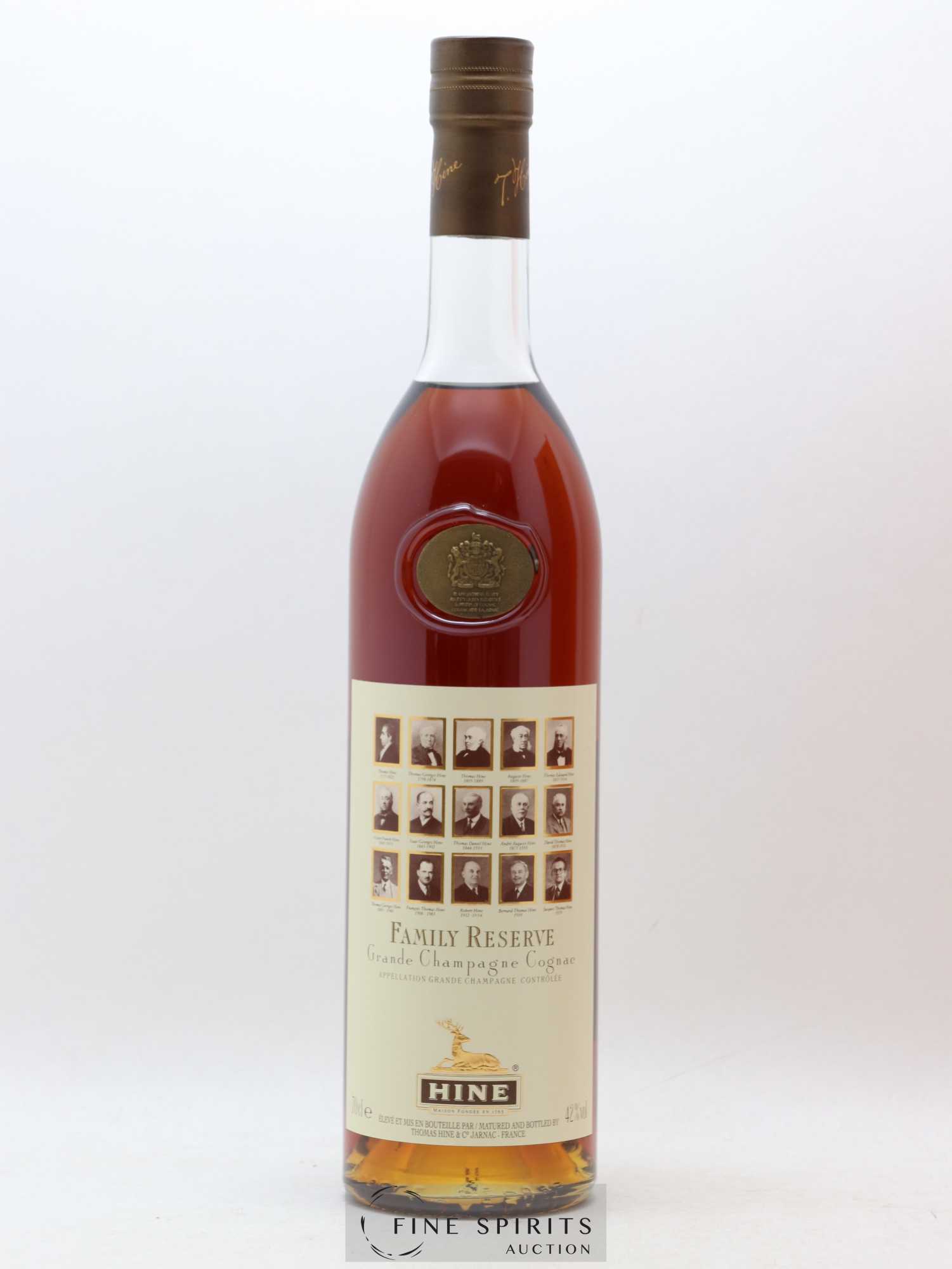 Hine Of. Family Reserve - Lot de 1 bouteille - 1