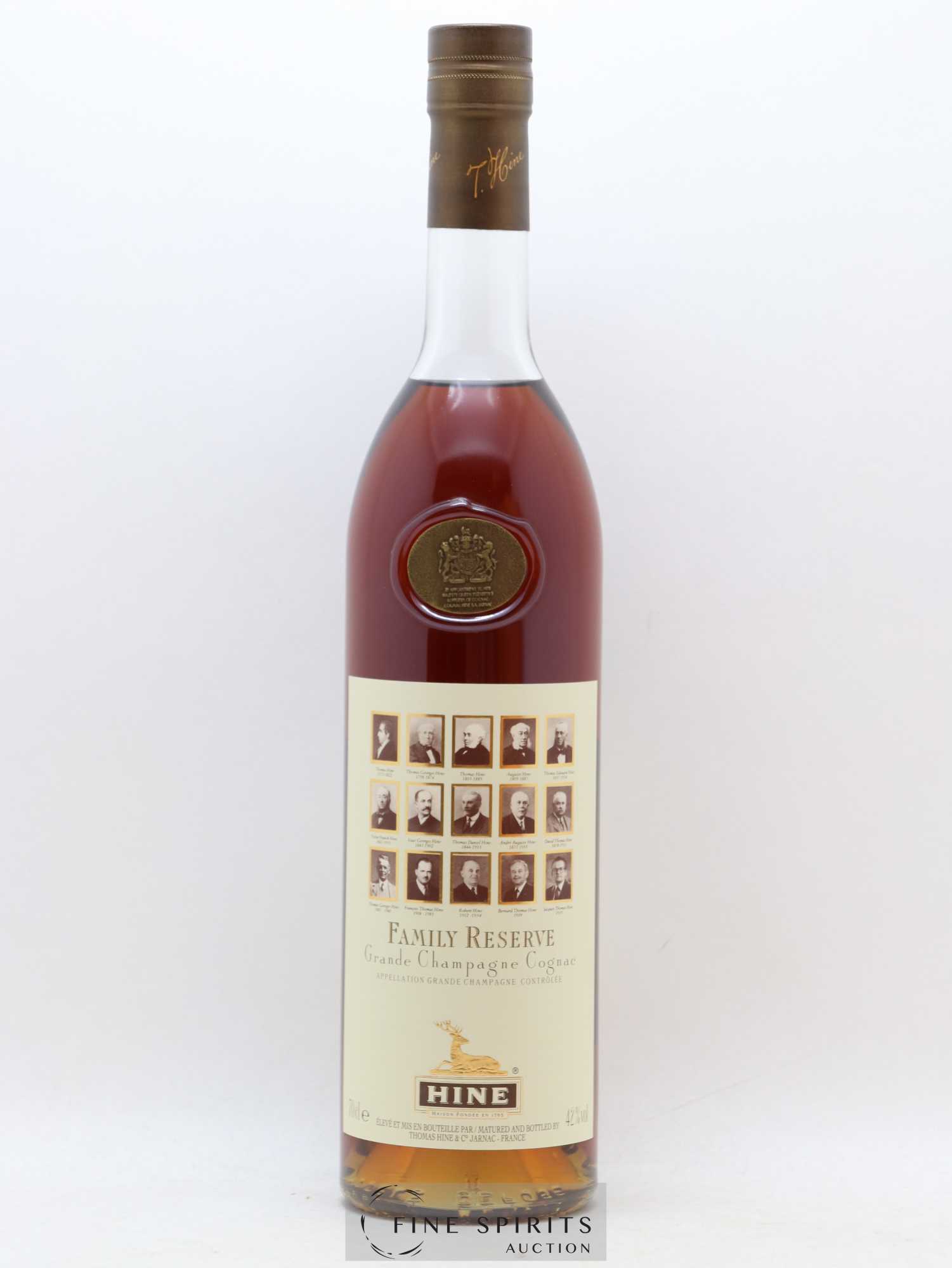 Hine Of. Family Reserve - Lot de 1 bouteille - 1