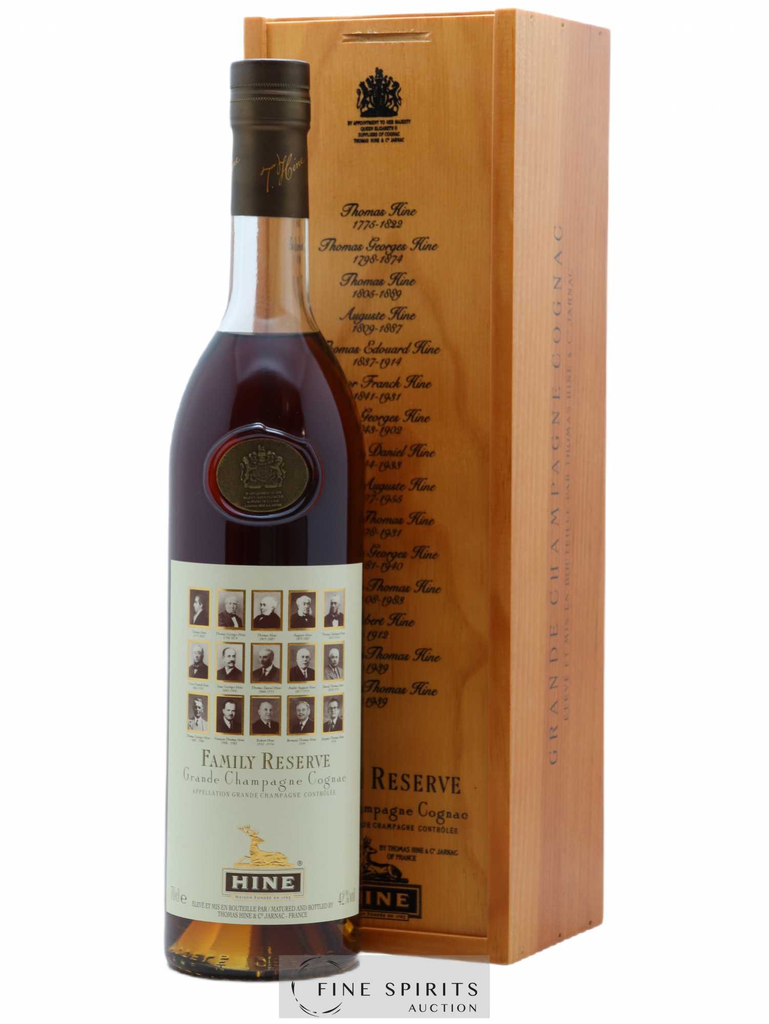 Hine Of. Family Reserve - Lot de 1 bouteille - 0