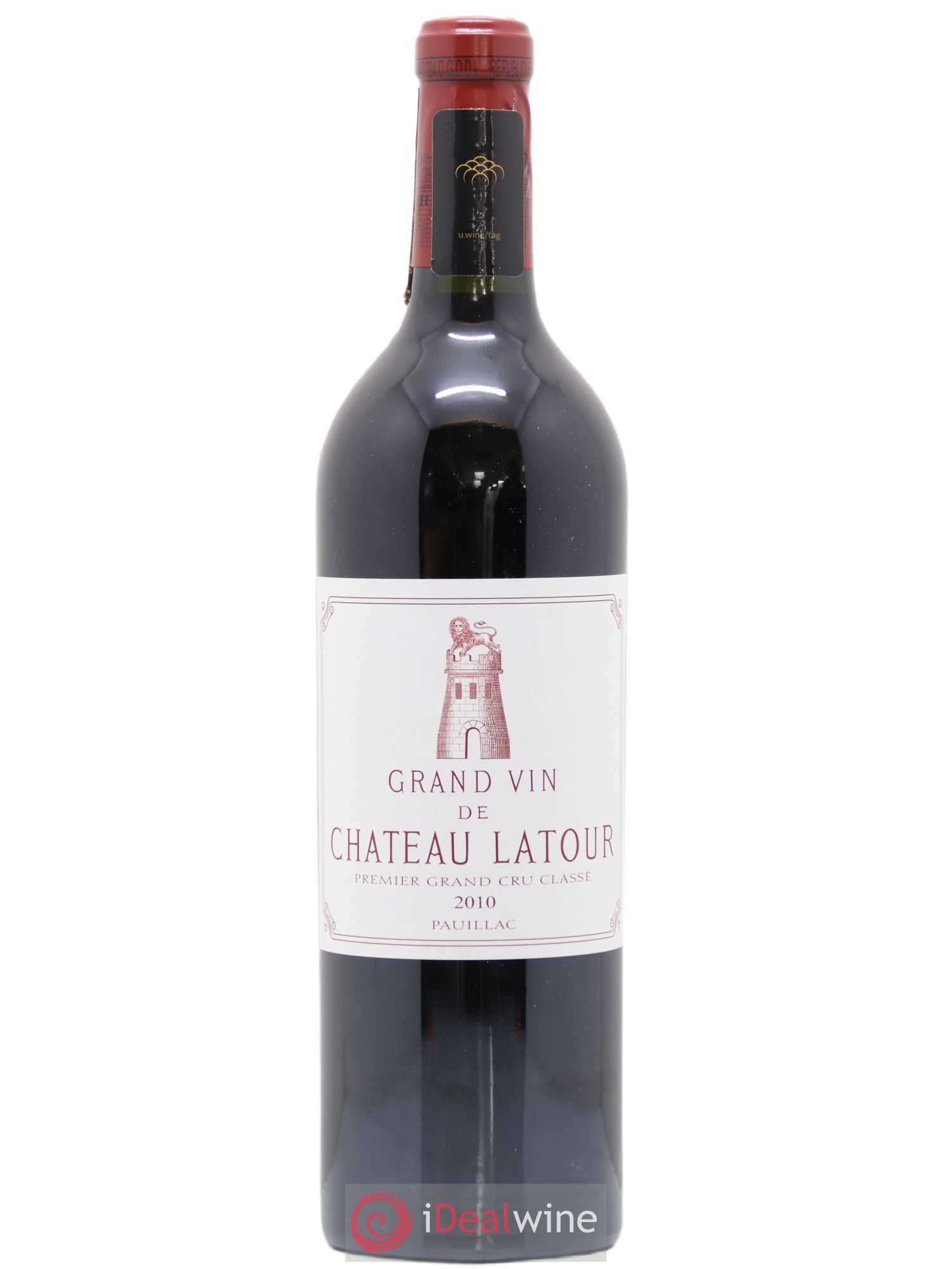 Château Latour 1er Grand Cru Classé 2010 - Lot de 1 bouteille - 0