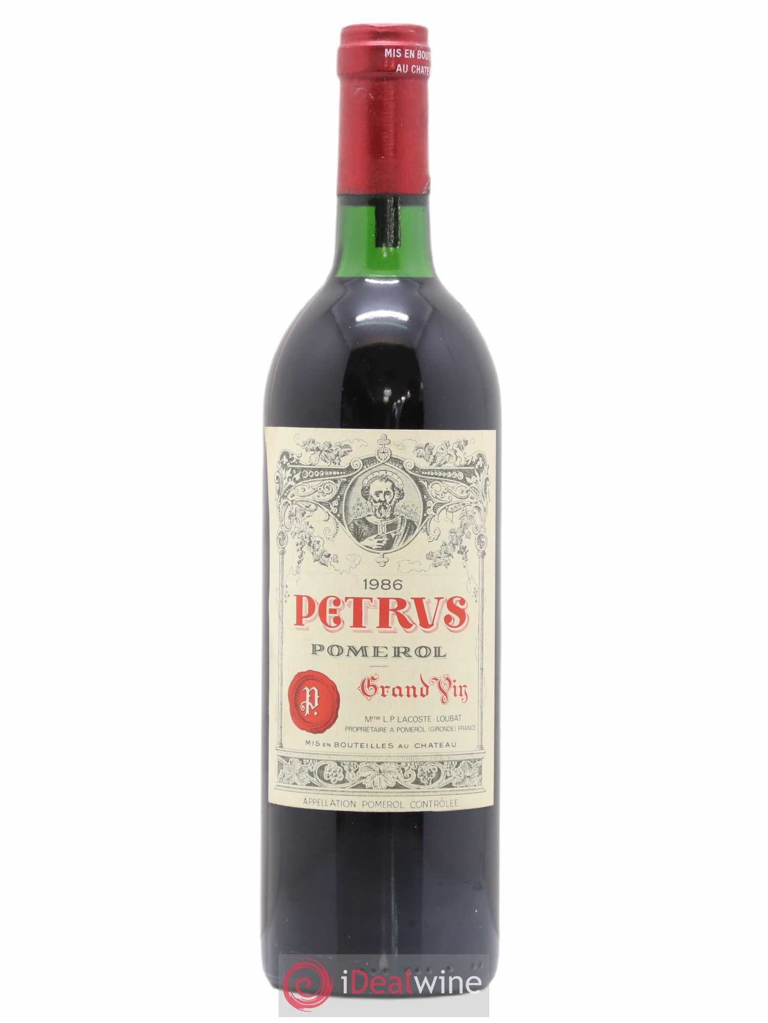 Petrus 1986 - Lot de 1 bouteille - 0