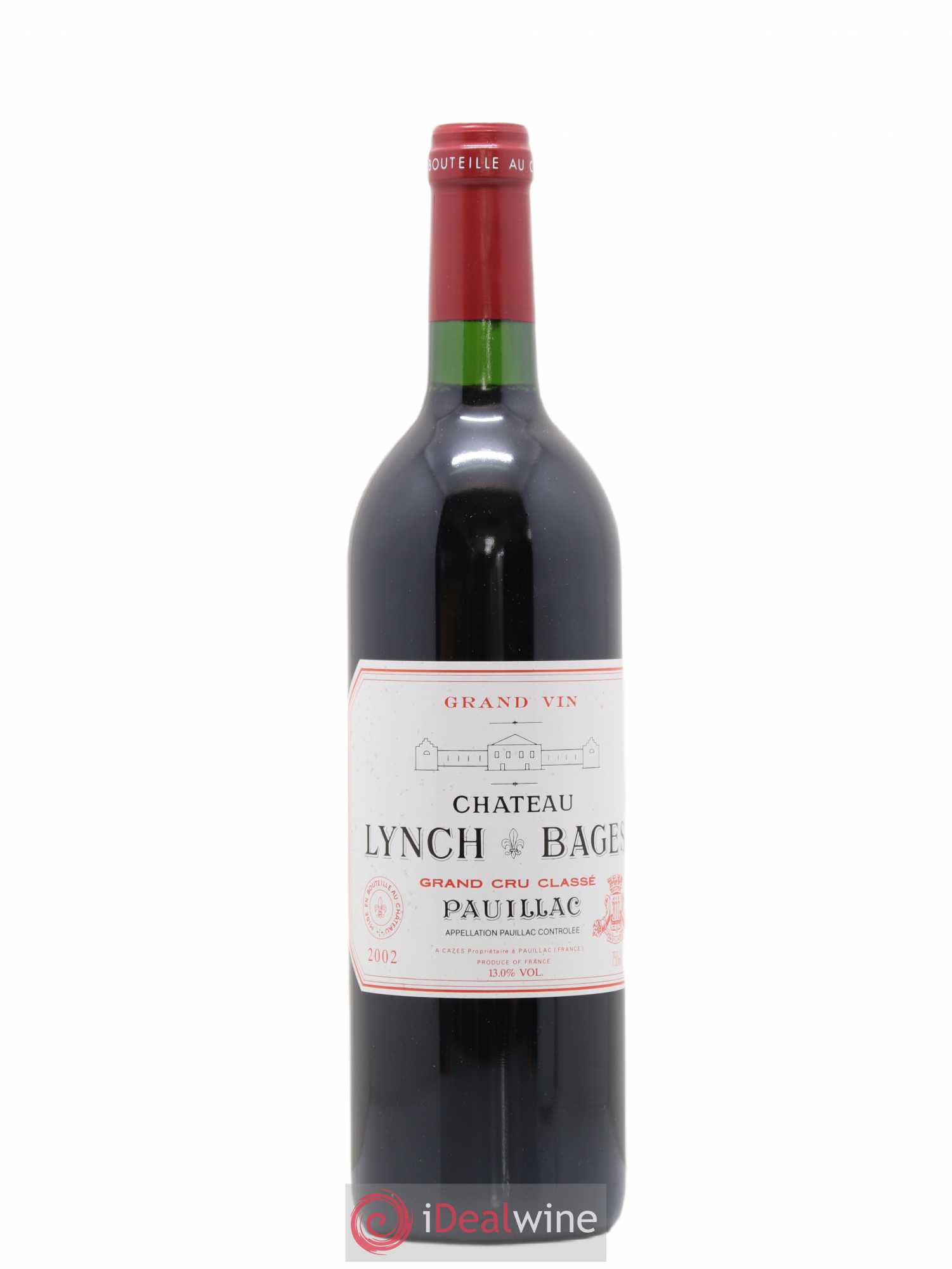 Château Lynch Bages 5ème Grand Cru Classé 2002 - Lot de 1 bouteille - 0