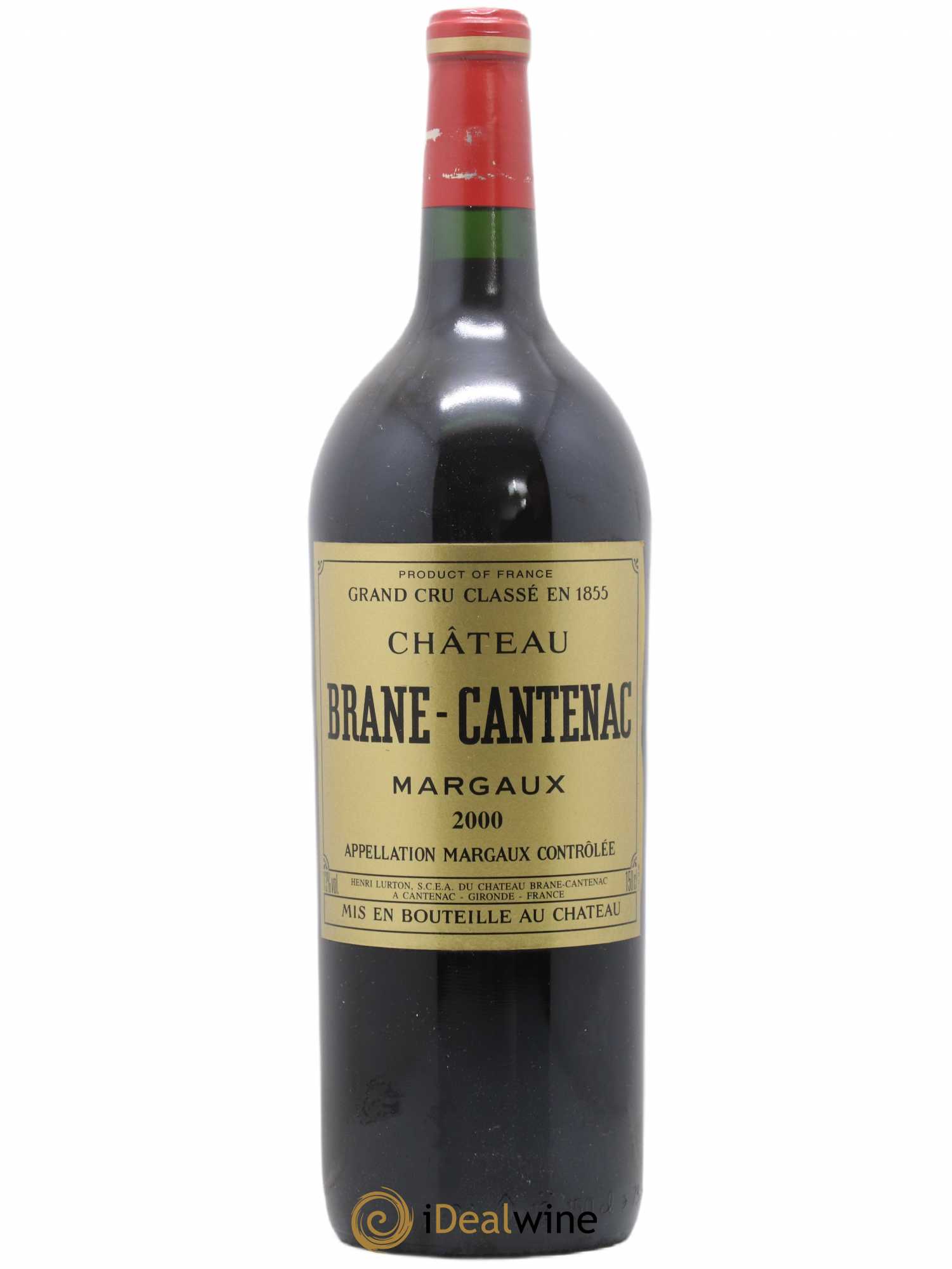 Château Brane Cantenac 2ème Grand Cru Classé 2000 - Lot de 1 magnum - 0