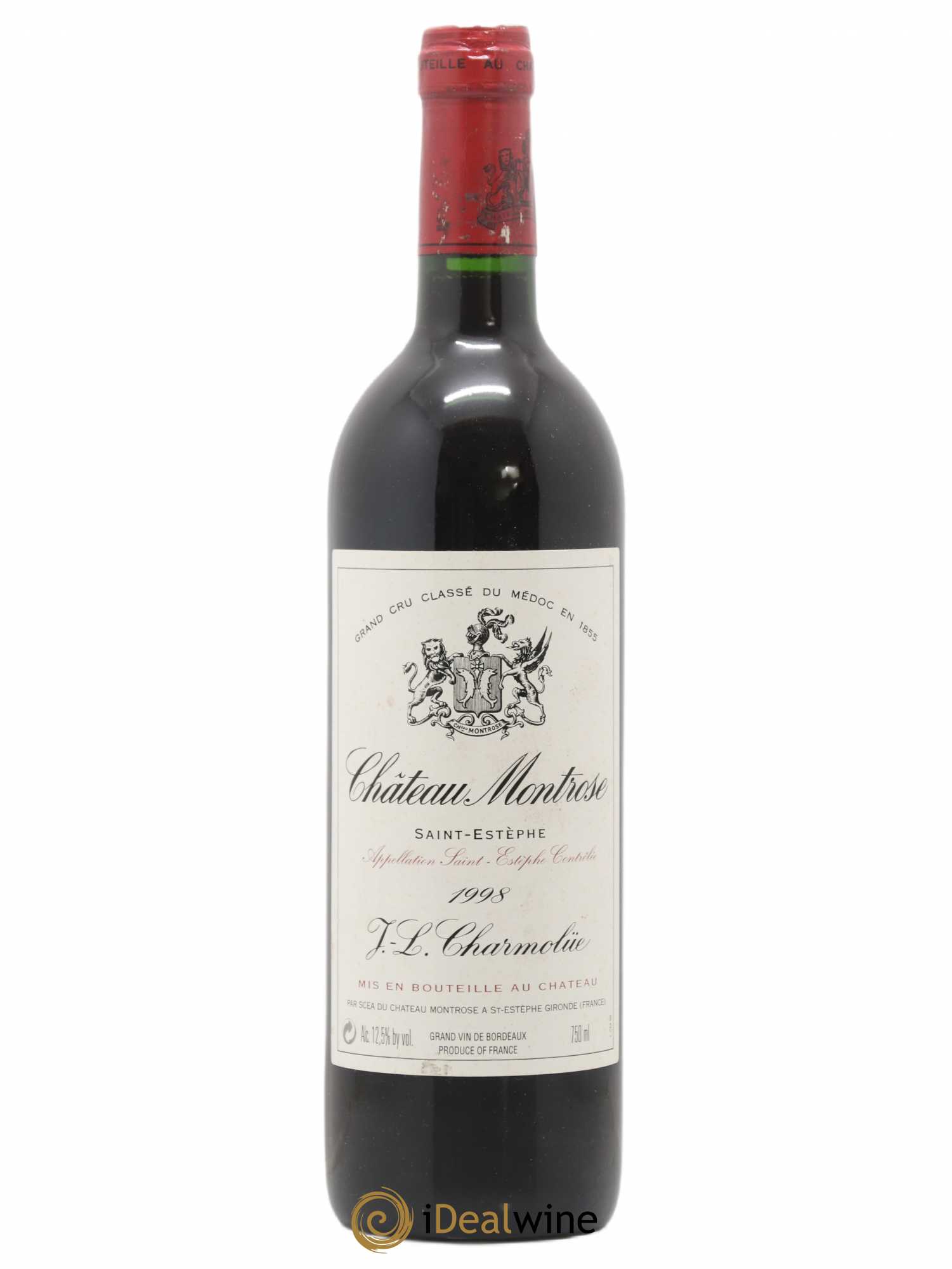Château Montrose 2ème Grand Cru Classé 1998 - Lot de 1 bouteille - 0