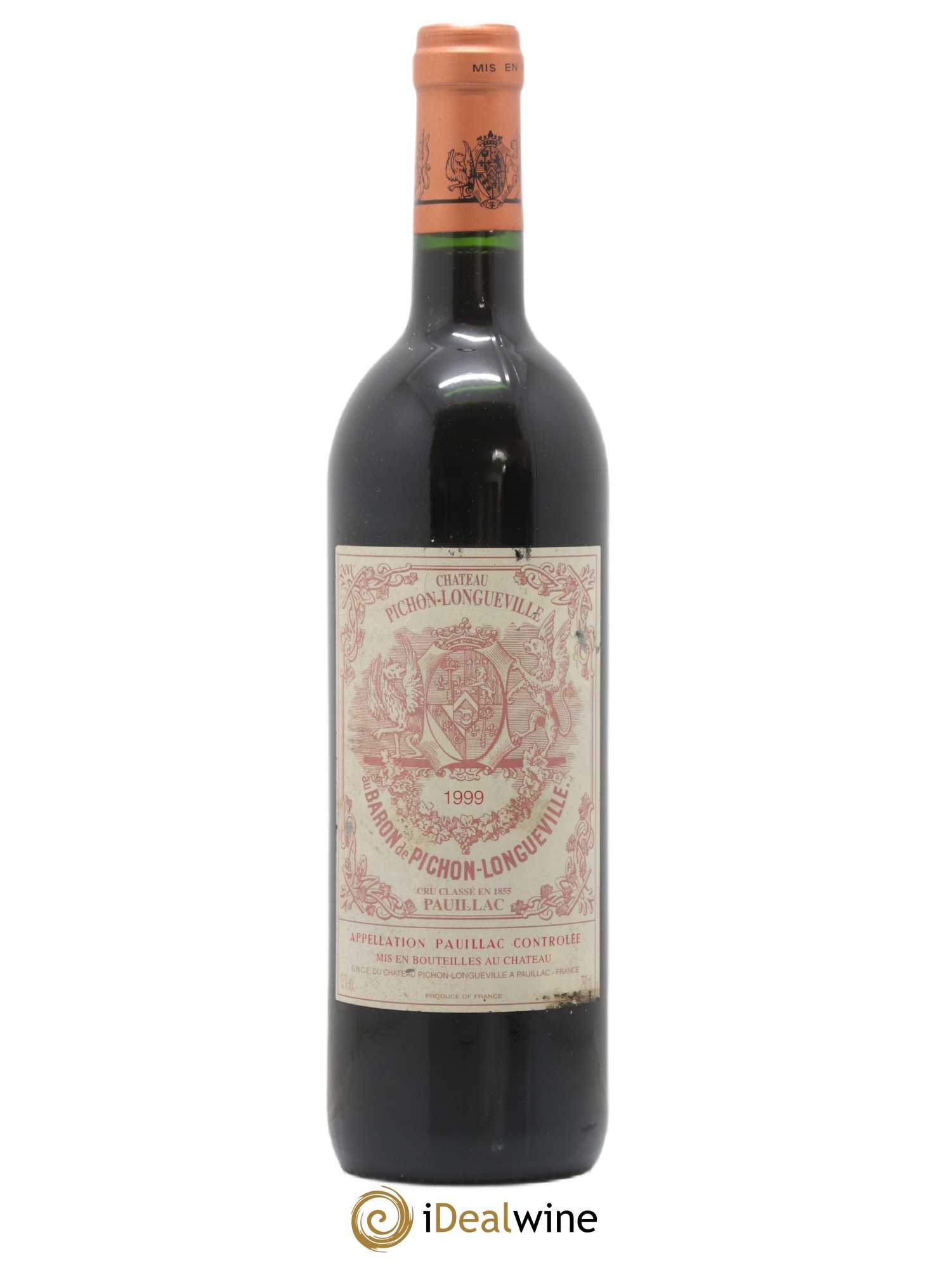 Pichon Longueville Baron 2ème Grand Cru Classé 1999 - Lot de 1 bouteille - 0