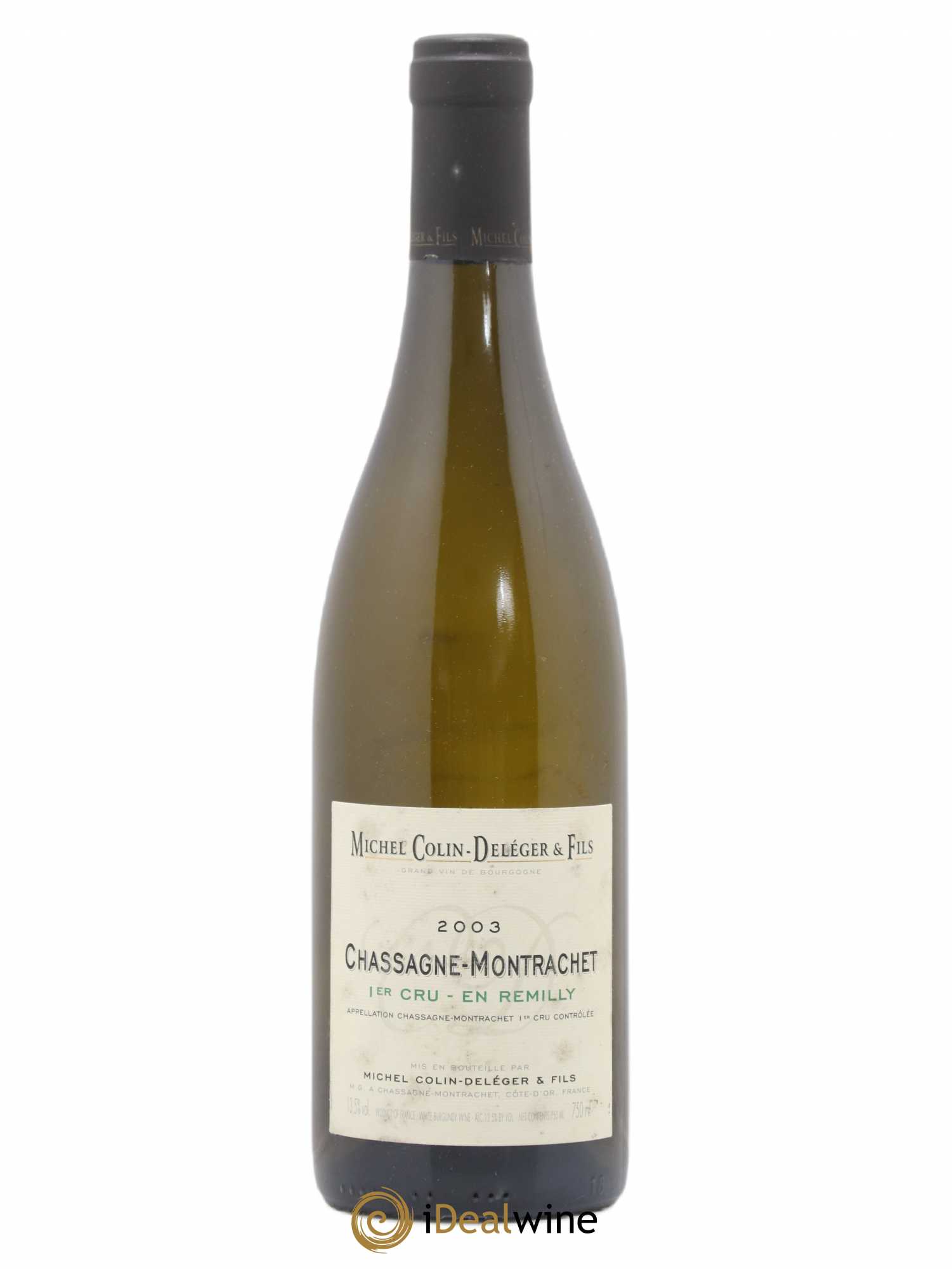 Chassagne-Montrachet 1er Cru En Rémilly Michel Colin-Deléger (Domaine) 2003 - Lot de 1 bouteille - 0