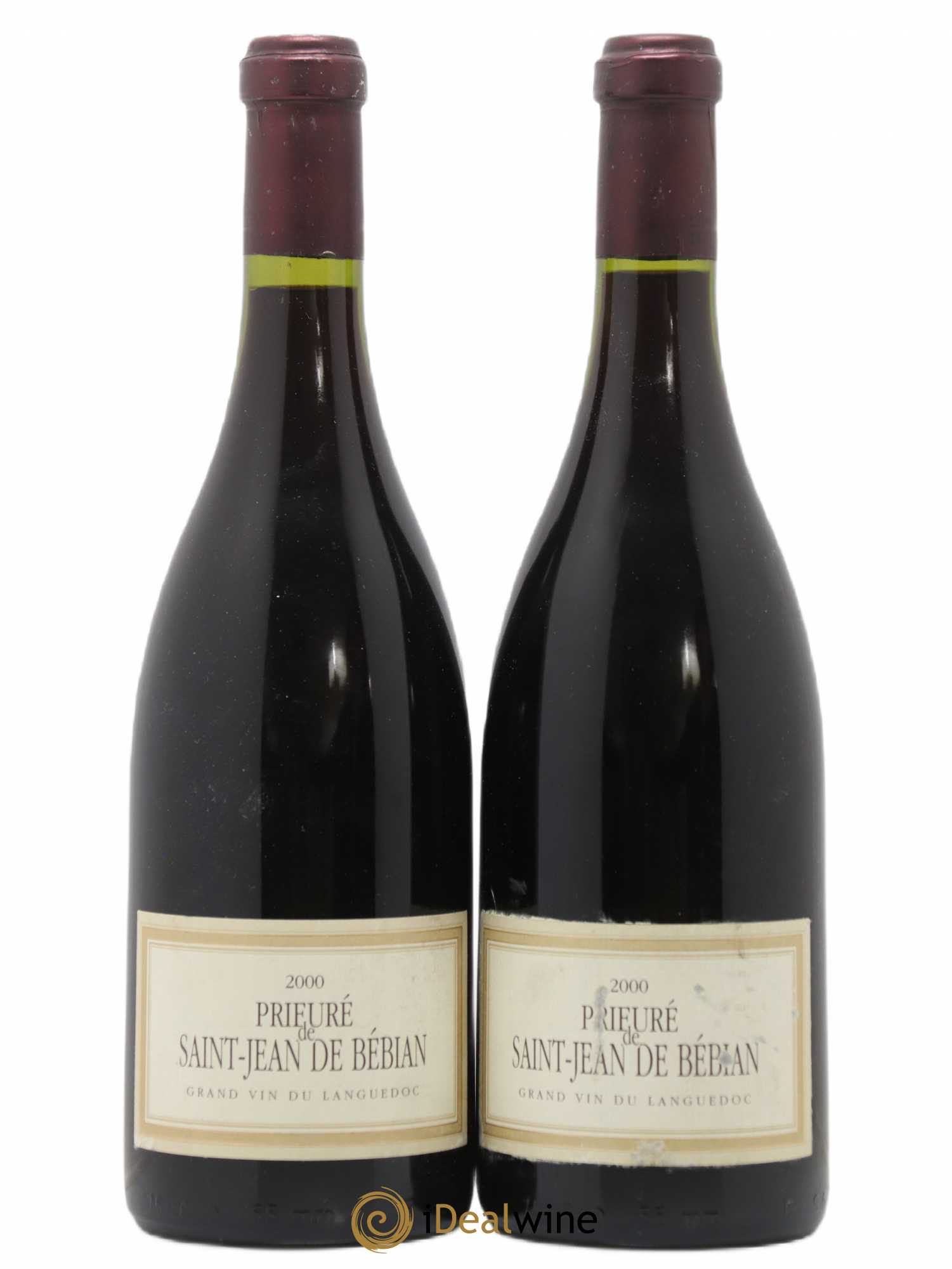 Languedoc Prieuré St-Jean de Bébian 2000 - Lot de 2 bouteilles - 0