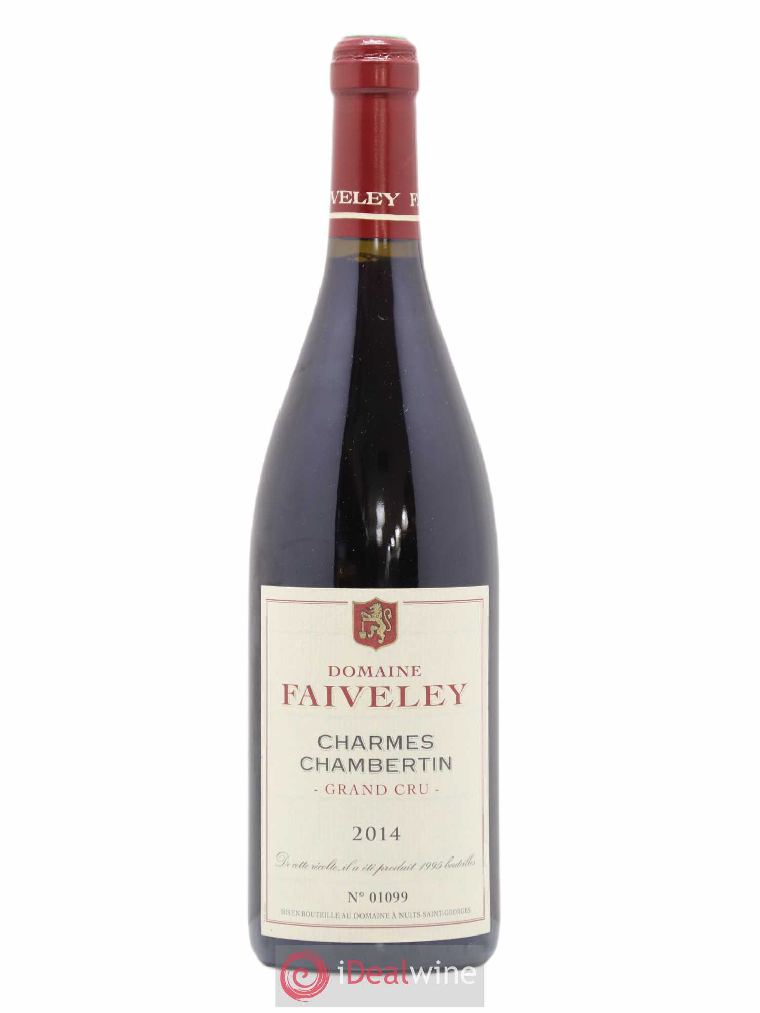 Charmes-Chambertin Grand Cru Faiveley 2014 - Lot de 1 bouteille - 0