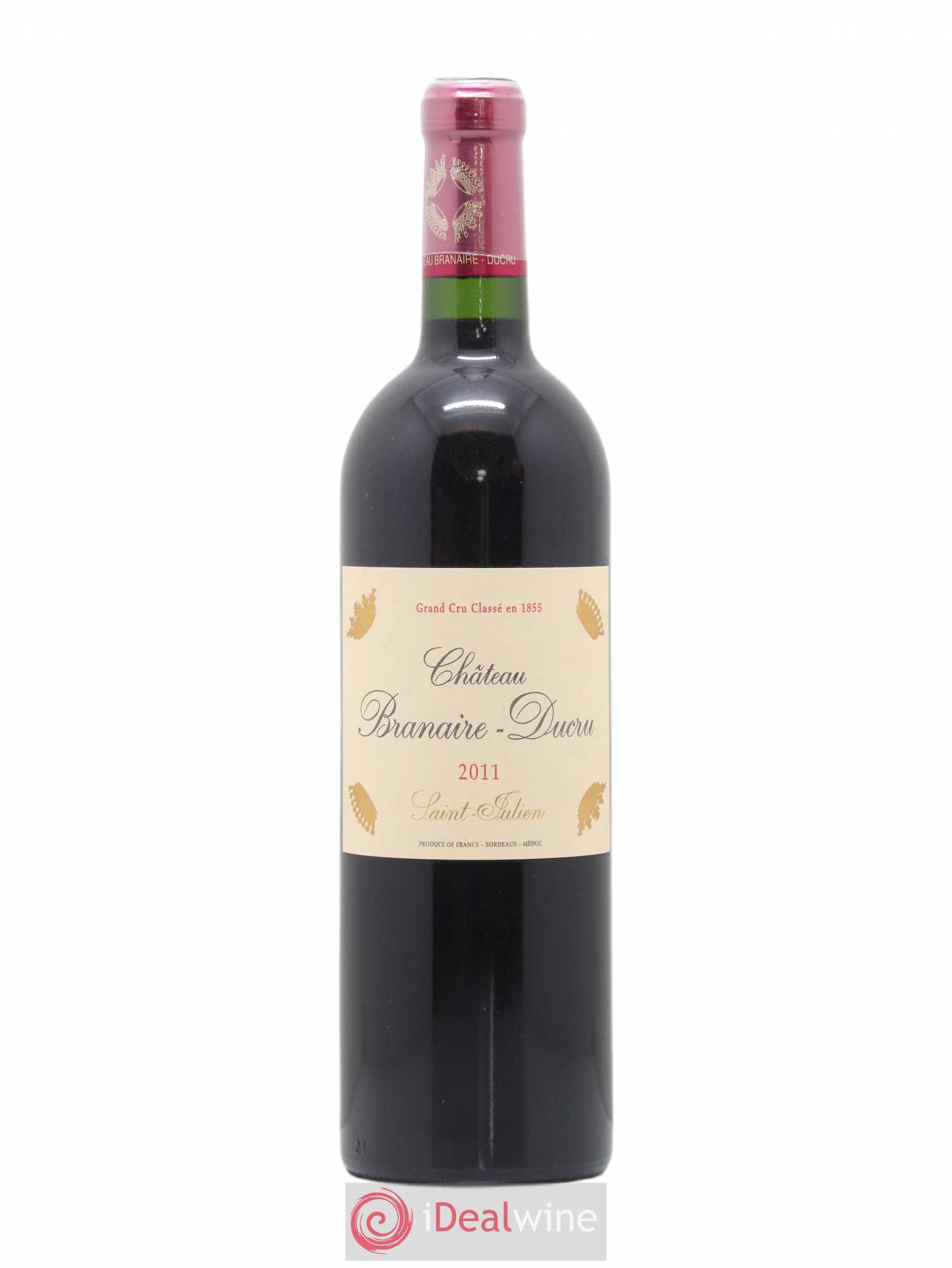 Château Branaire Ducru 4ème Grand Cru Classé 2011 - Lot de 1 bouteille - 0