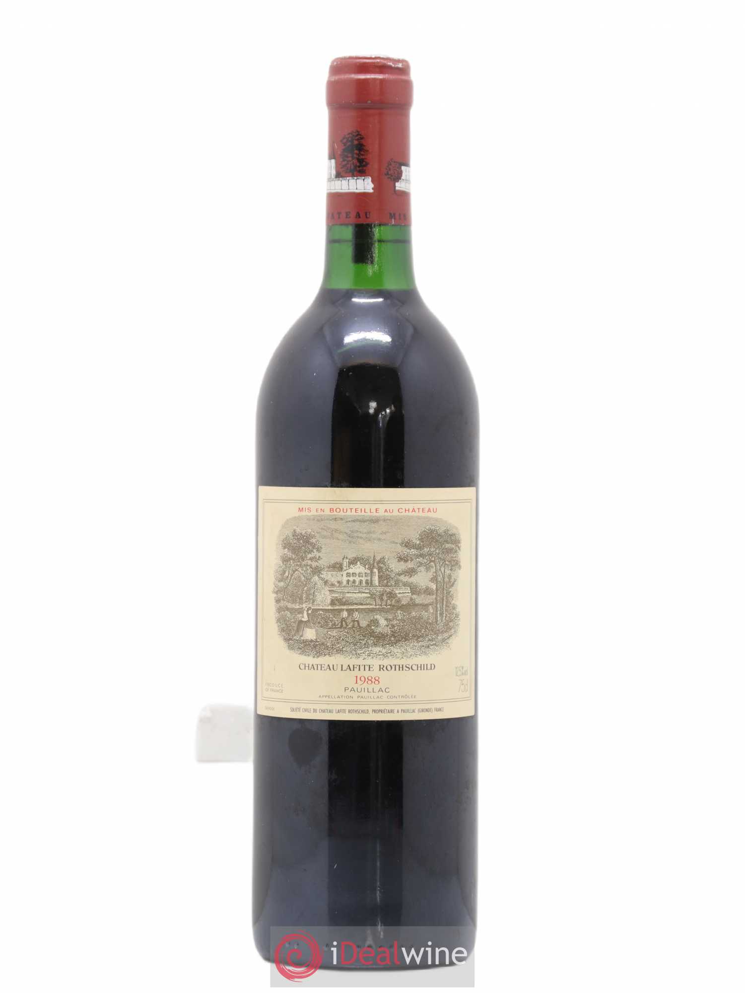 Château Lafite Rothschild 1er Grand Cru Classé 1988 - Lot de 1 bouteille - 0