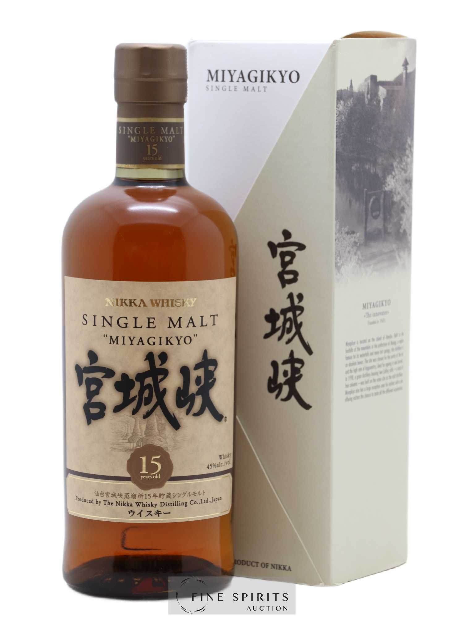 Miyagikyo 15 years Of. Nikka Whisky LMDW Import - Lot de 1 bouteille - 0