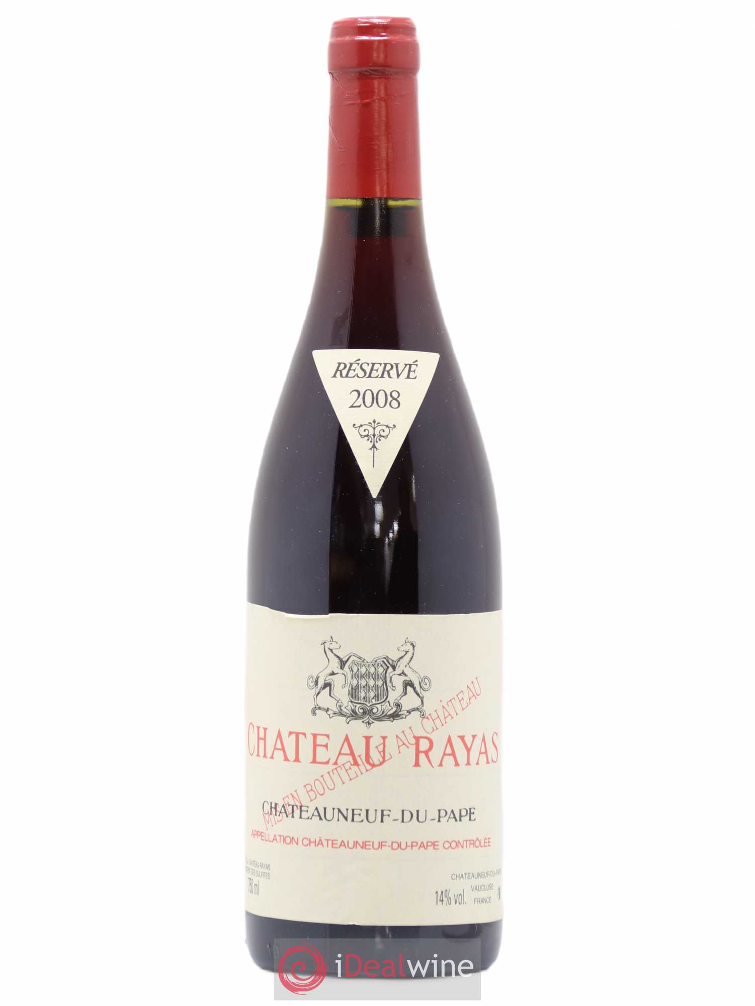 Châteauneuf-du-Pape Château Rayas Emmanuel Reynaud 2008 - Lot de 1 bouteille - 0