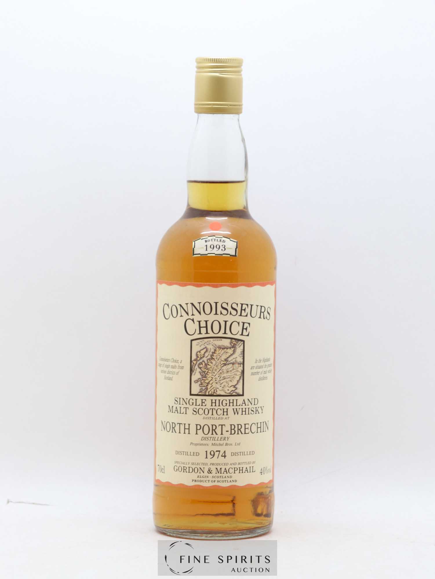 North Port - Brechin 1974 Gordon & MacPhail bottled 1993 Connoisseurs Choice - Lot de 1 bouteille - 1