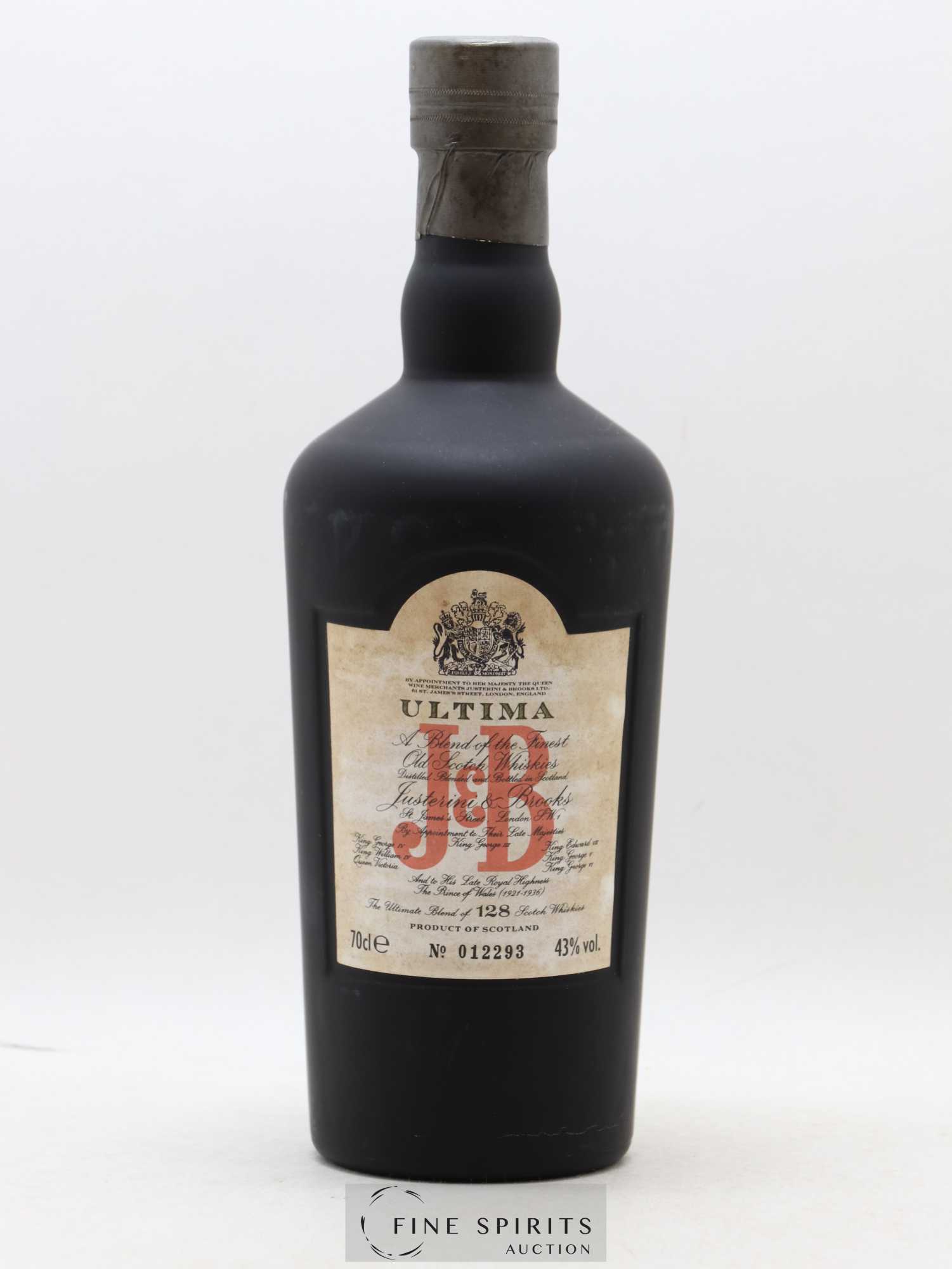 J&B Of. Ultima Blend of 128 whiskies - bottled 1994 - Lot de 1 bouteille - 1