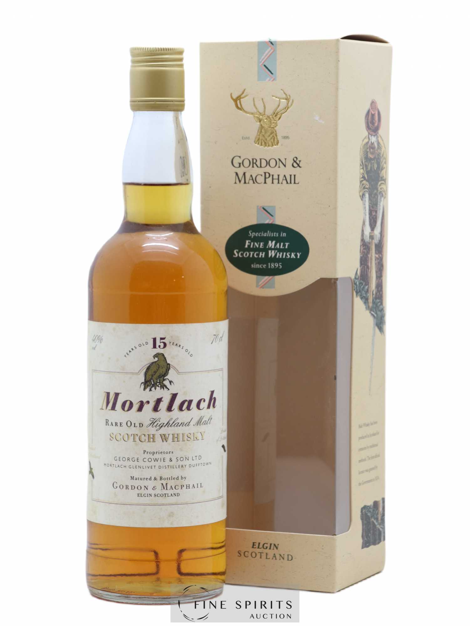 Mortlach Gordon & MacPhail Rare Old 15 years old - Posten von 1 Flasche - 0