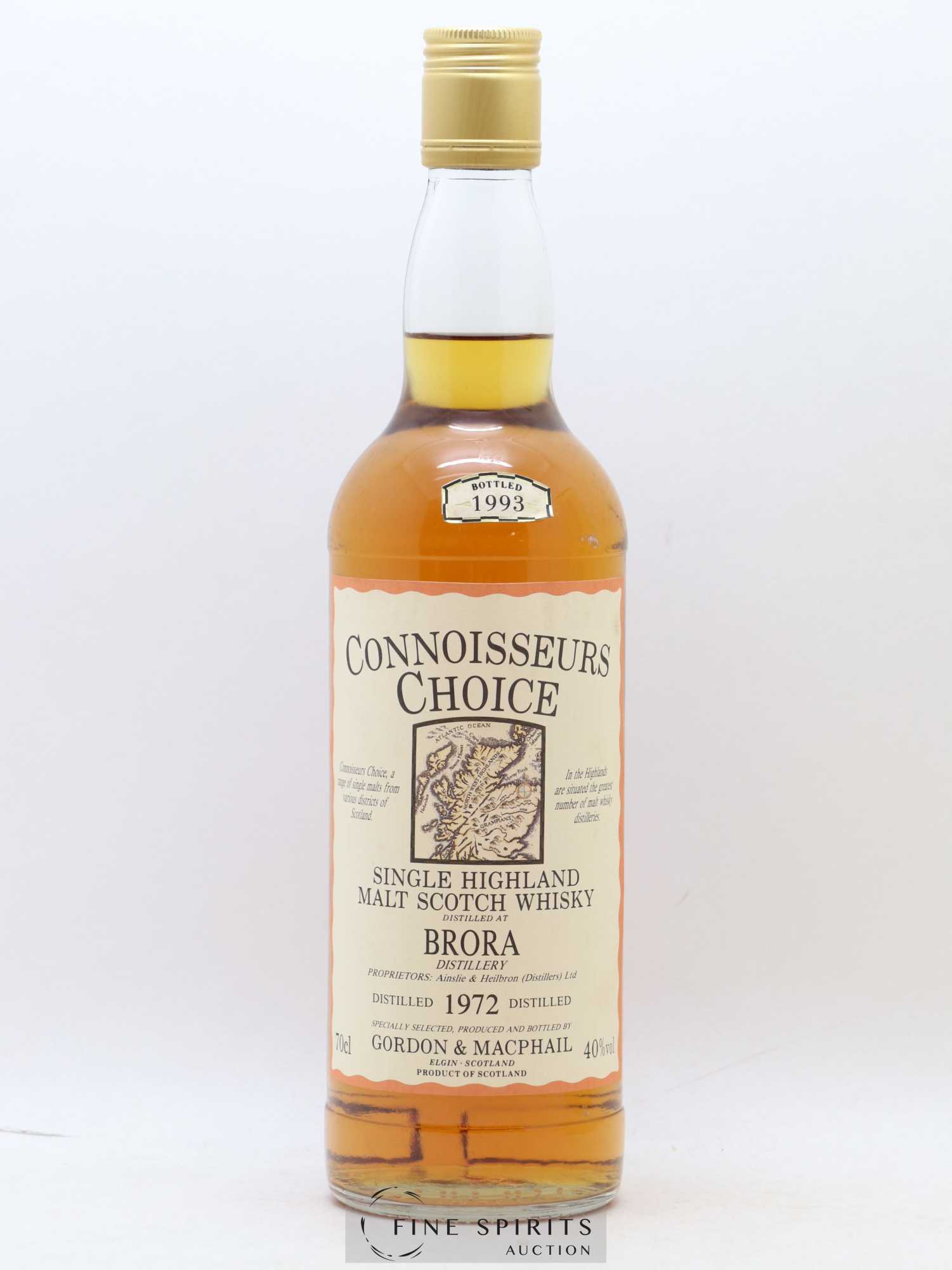 Brora 1972 Gordon & MacPhail bottled 1993 Connoisseurs Choice - Lot de 1 bouteille - 1