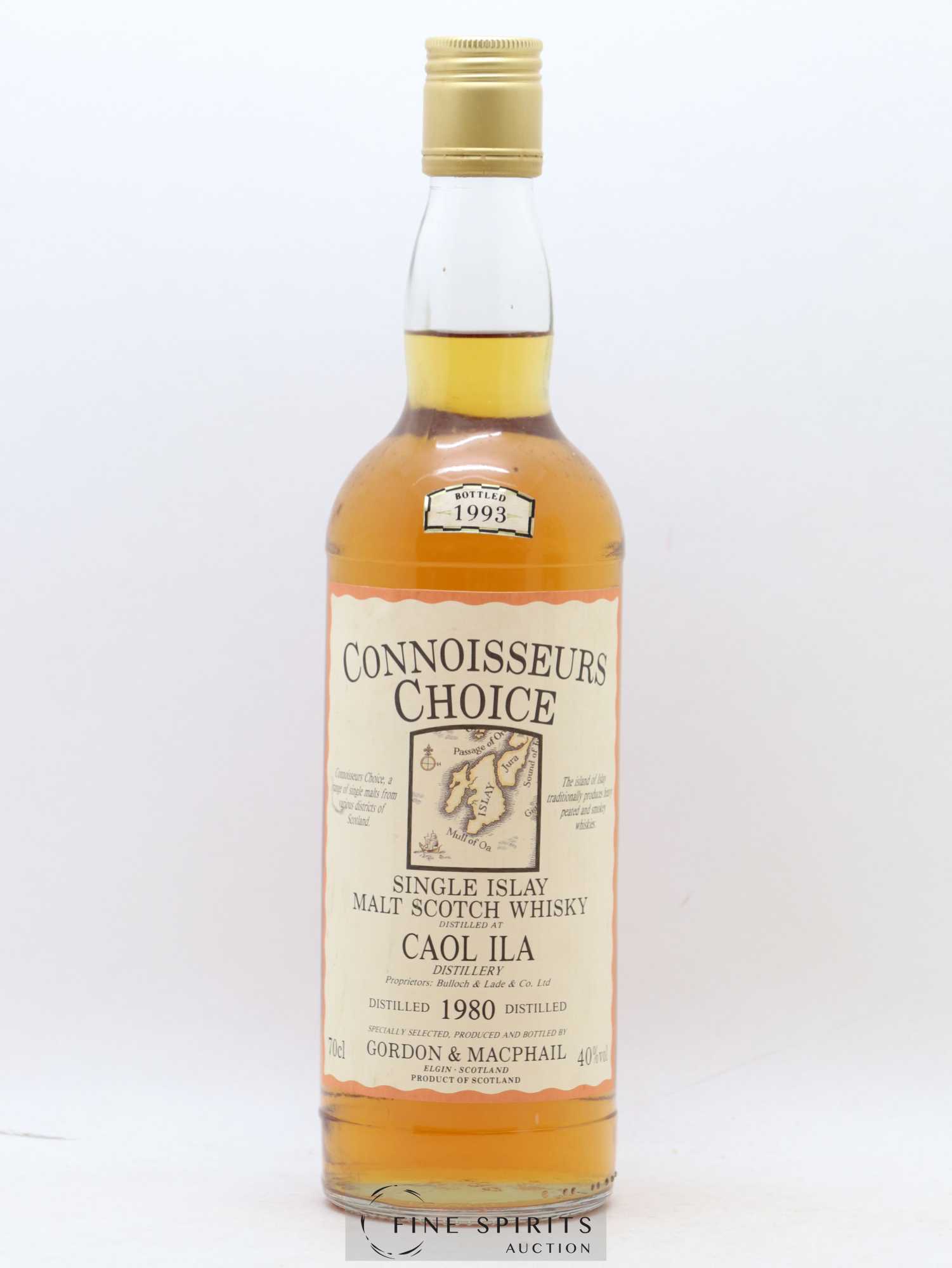 Caol Ila 1980 Gordon & MacPhail bottled 1993 Connoisseurs Choice - Lot de 1 bouteille - 1