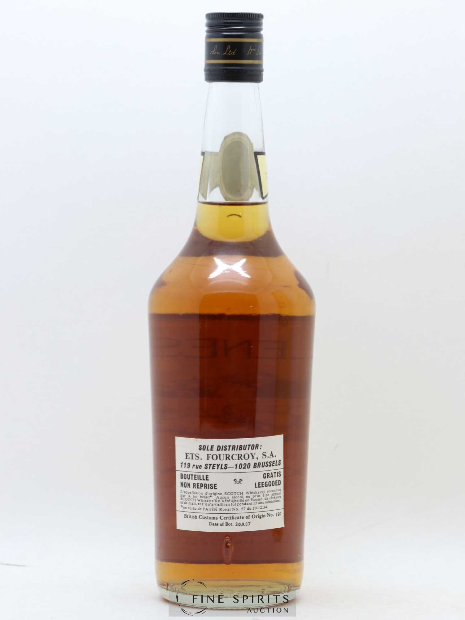 Glenesk 12 years Of. Fourcroy Import - Lot de 1 bouteille - 2