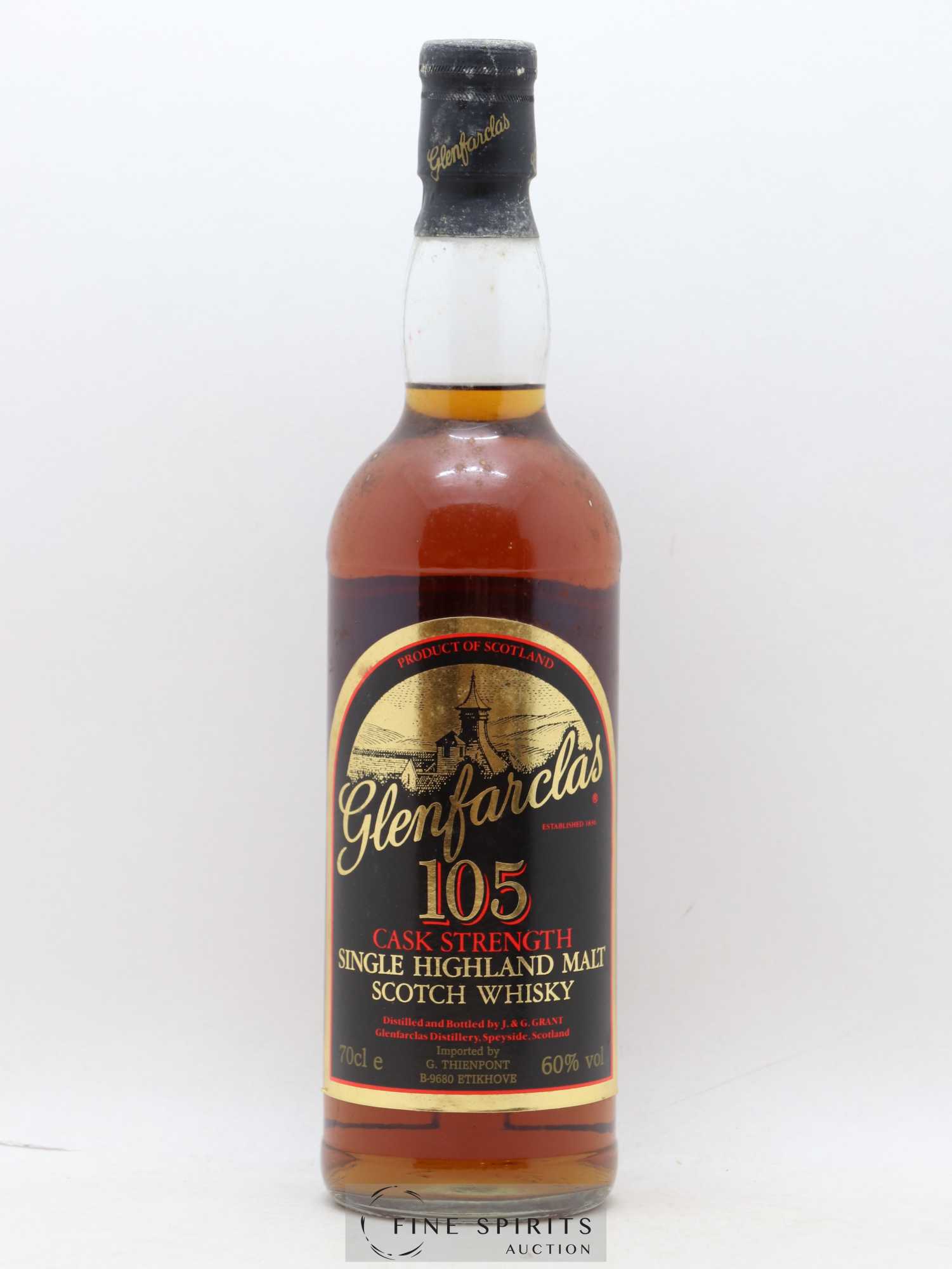 Glenfarclas Of. 105 Cask Strength Thienpont Import - Lot de 1 bouteille - 1