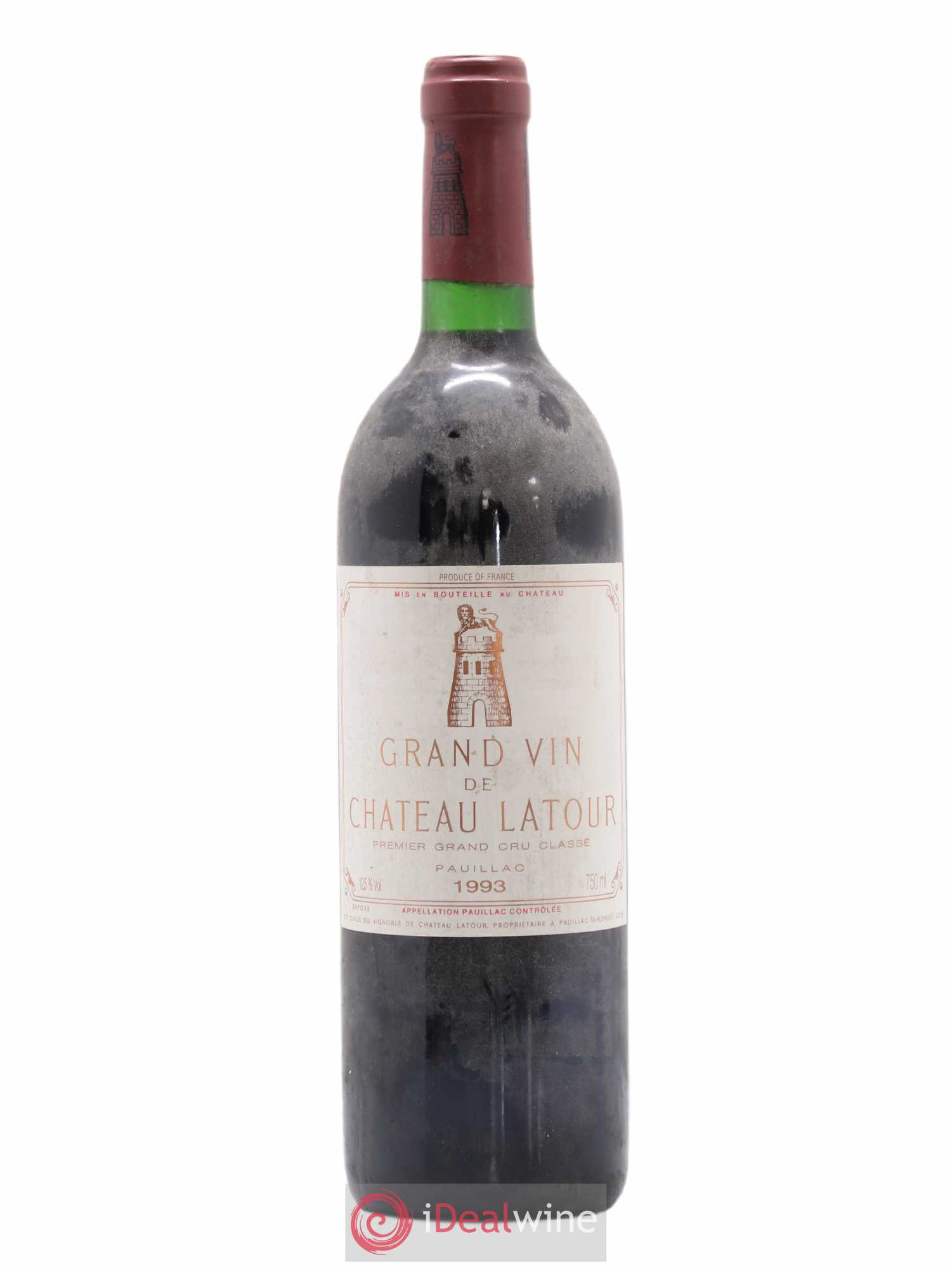 Château Latour 1er Grand Cru Classé 1993 - Posten von 1 Flasche - 0