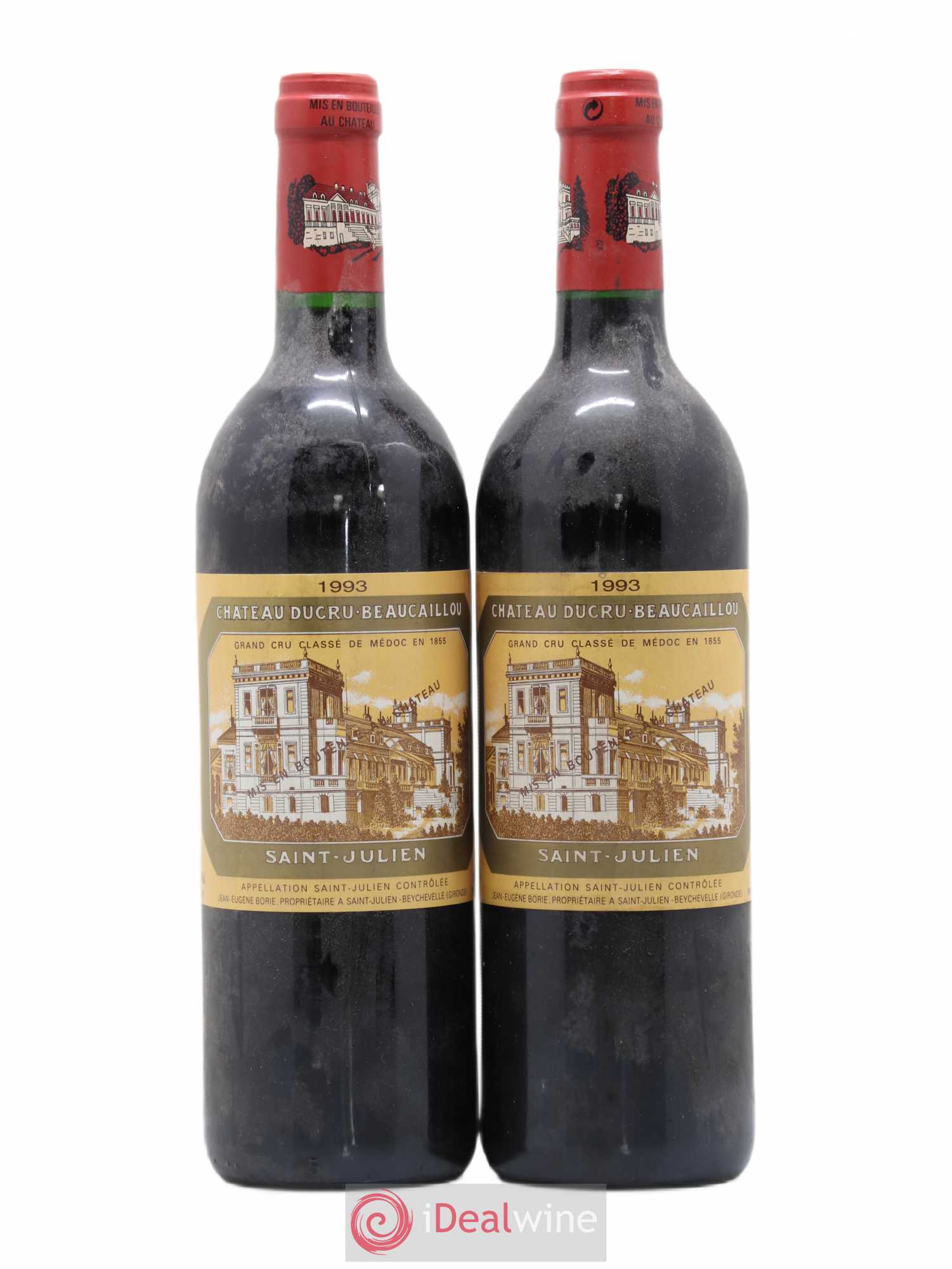 Château Ducru Beaucaillou 2ème Grand Cru Classé 1993 - Lot de 2 bouteilles - 0